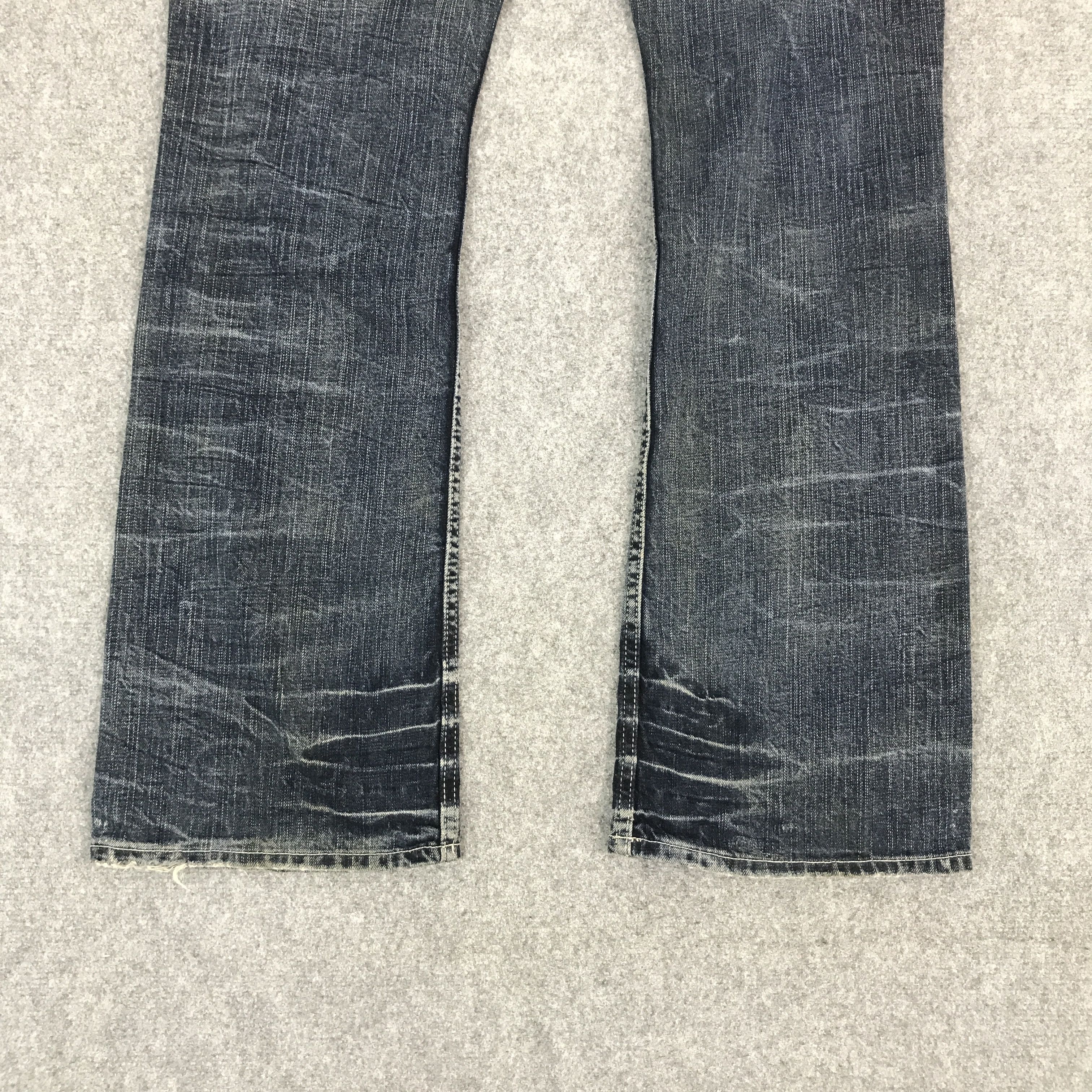 Japanese Brand FLARE JAPAN SORRIDERE DISTRESSED PANTS Size US 36 / EU 52 - 6 Thumbnail