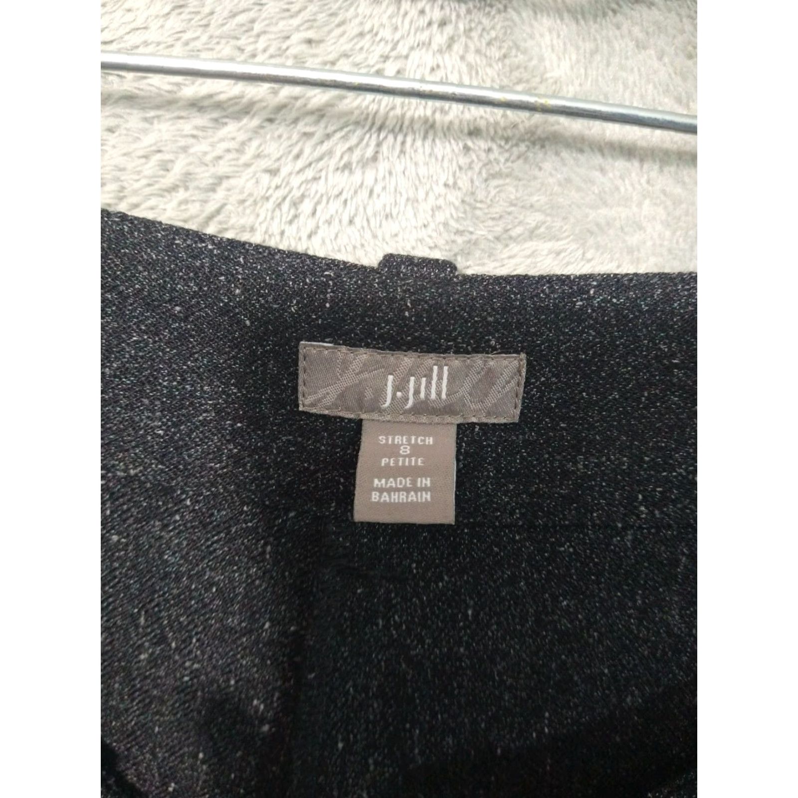 J. Jill J Jill Dress Pants Womens 8 Petite Gray Straight Leg Mid Rise Stretch Trousers Dress Pants Woman 8 Petite Gray Straight Leg Mid Rise Stretch Trousers Size 30" / US 8 / IT 44 - 7 Thumbnail