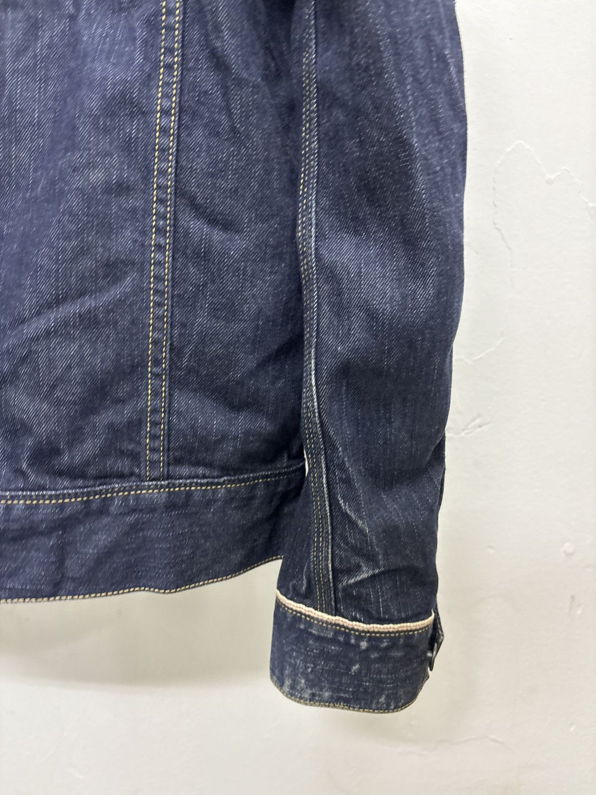 Japanese Brand Japan Selvedge Denim Jeans Type 2 II Distressed Jacket Size US S / EU 44-46 / 1 - 14 Thumbnail