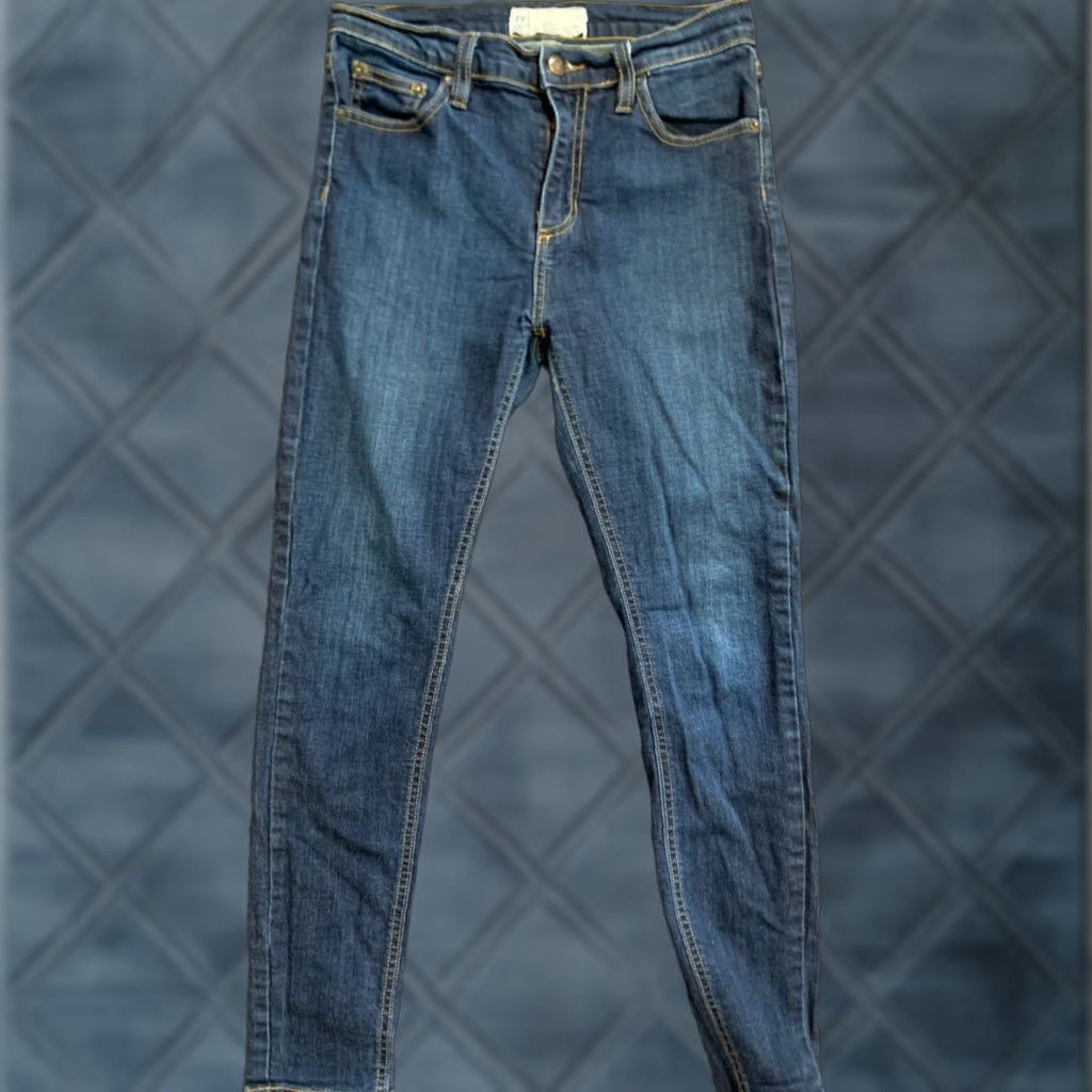 Free People Free People Jeans High Waist Skinny Ankle 61855-16515125 Size 26 Size 26" / US 2 / IT 38 - 1 Thumbnail