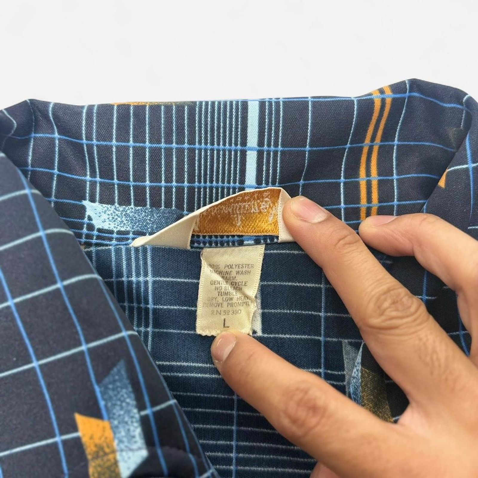 Other Mens 70s Aladdinette California long sleeve button shirt L Size US L / EU 52-54 / 3 - 3 Thumbnail