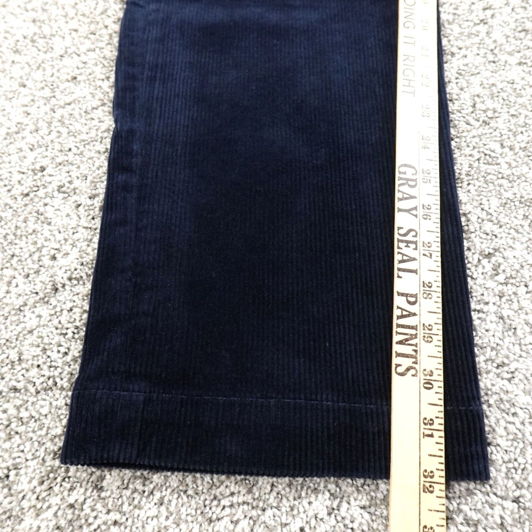 Polo Ralph Lauren Polo Ralph Lauren Pants Mens 40X32 Blue Corduroy Chino Bedford Straight Stretch Preppy Logo Pony Size US L / EU 52-54 / 3 - 4 Thumbnail