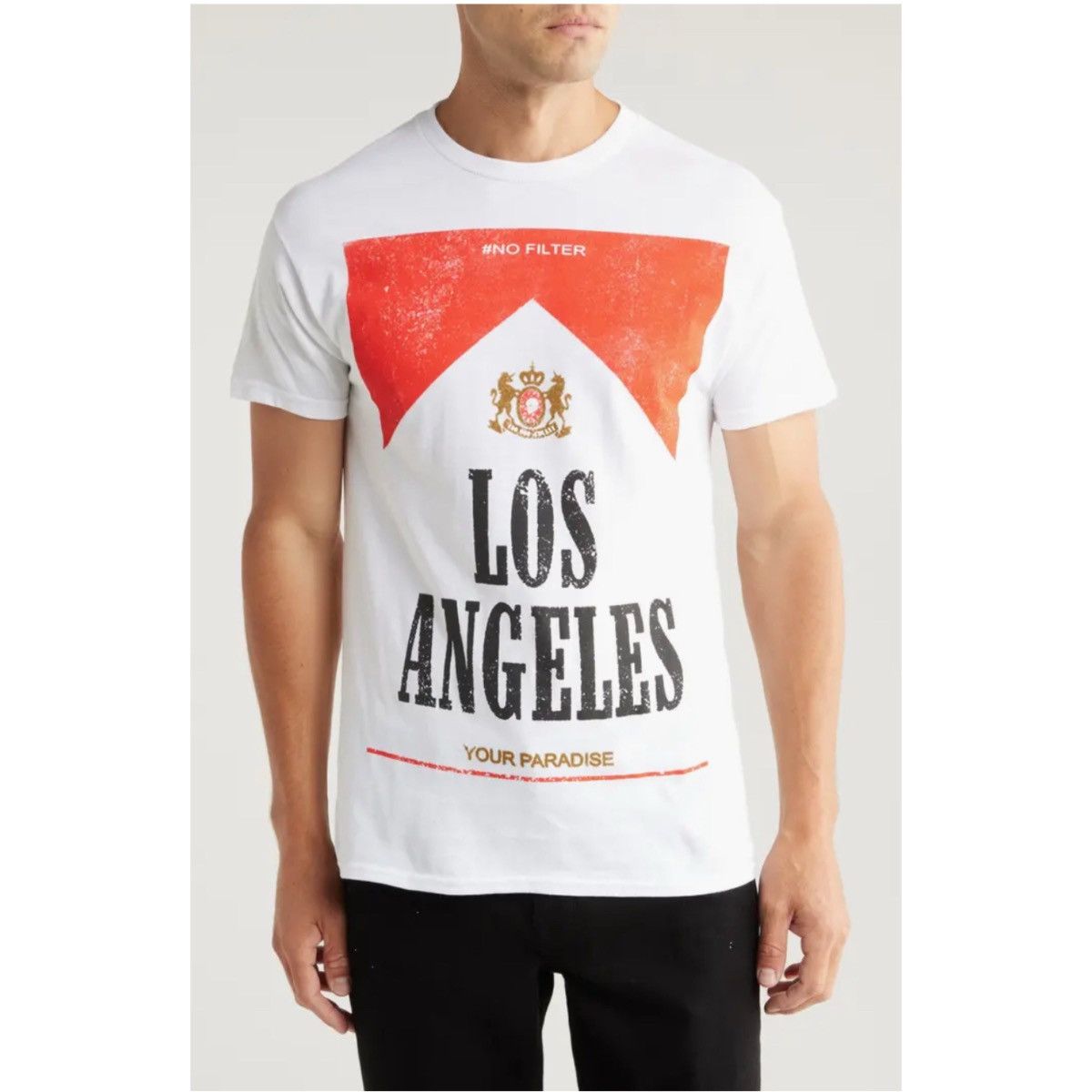 Other Alpha Collective White Los Angeles Graphic Tee, M Size US M / EU 48-50 / 2 - 1 Thumbnail