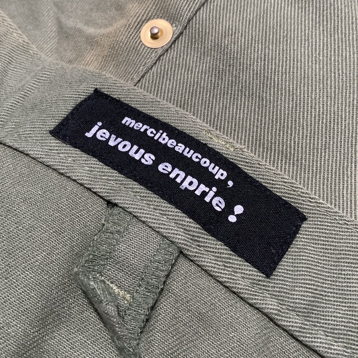 Japanese Brand Mercibeaucoup Issey Miyake Jevous Enprie Drop Crotch Pants Size US 29 - 5 Thumbnail