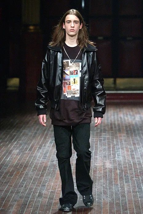 Raf Simons Raf sions 03ss archive black denim jeans Size US 32 / EU 48 - 1 Thumbnail