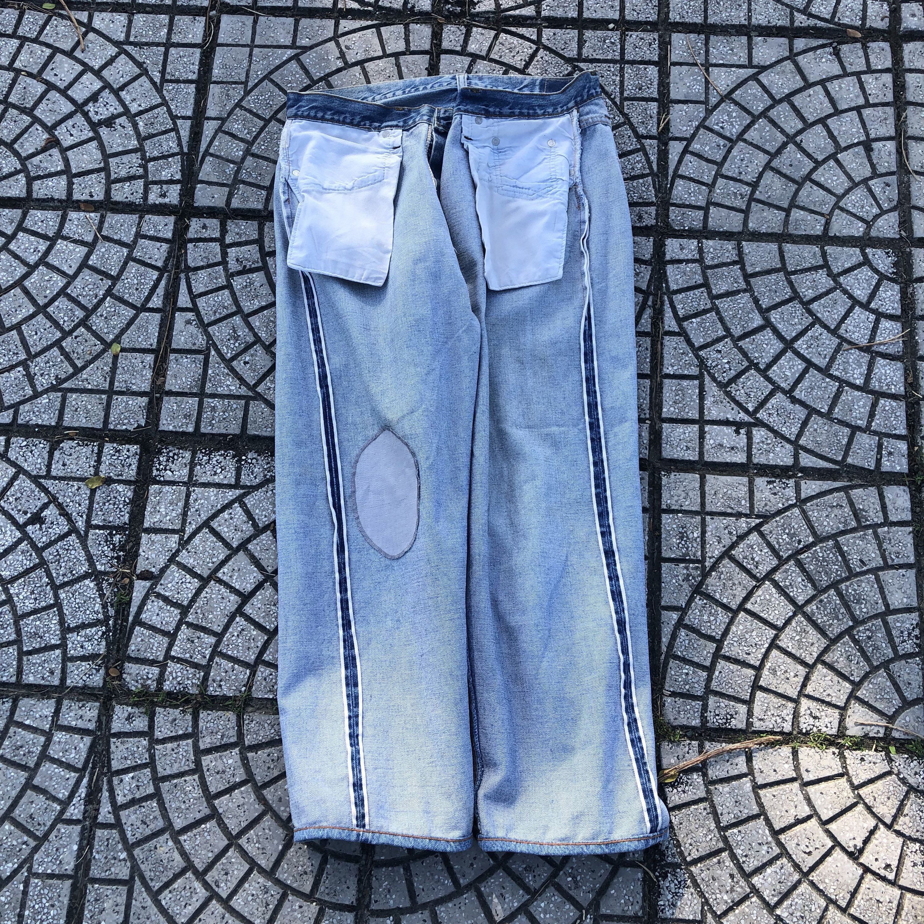 Levi's Vtg 70s LEVl 'S 501 red tab selvedge button fly stap 6 Size US 40 / EU 56 - 3 Thumbnail
