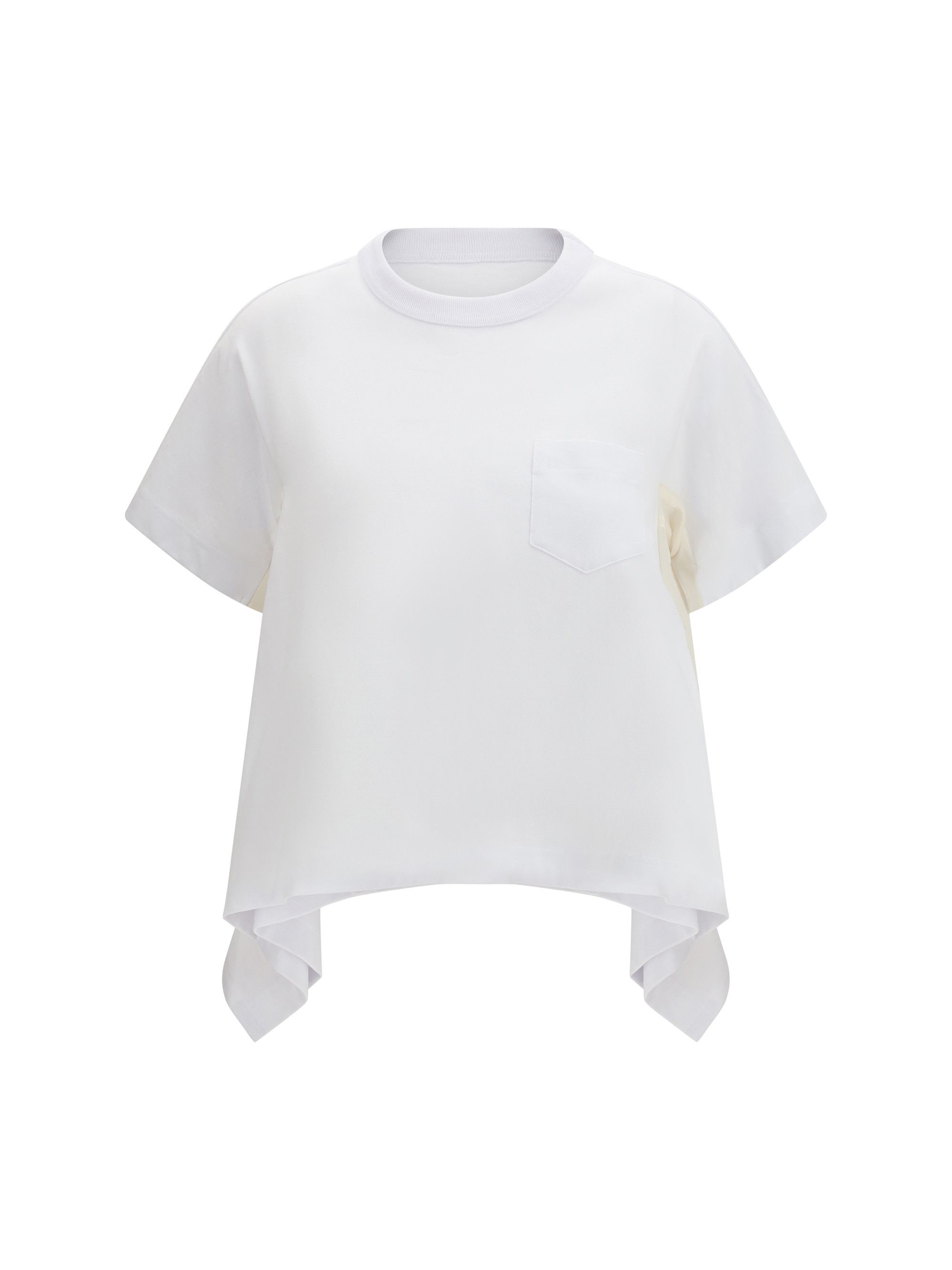 Sacai Pocket and draped T-shirt Size S / US 4 / IT 40 - 1 Thumbnail