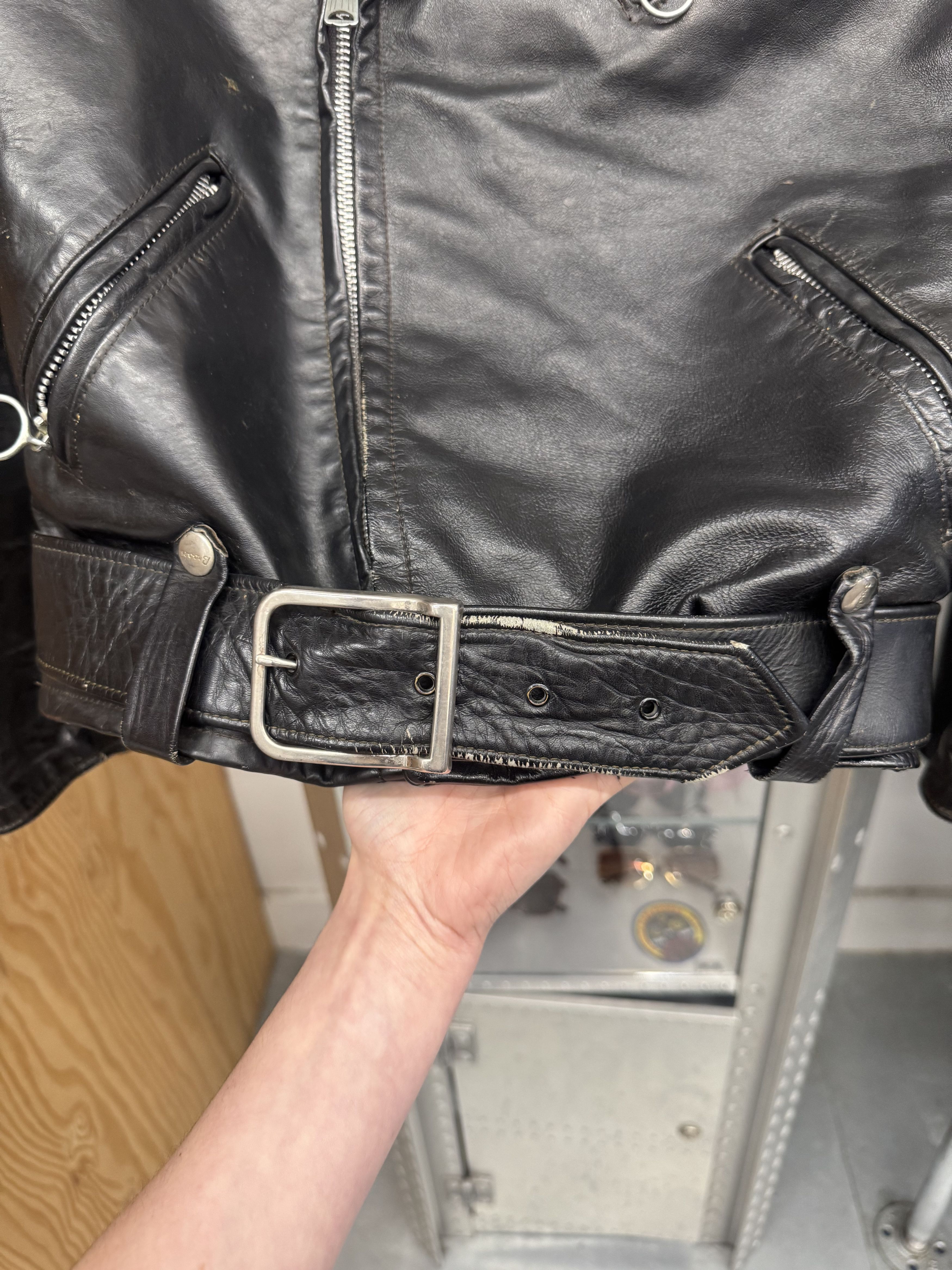 Other Vintage Brooks Leather Jacket Size US M / EU 48-50 / 2 - 3 Thumbnail