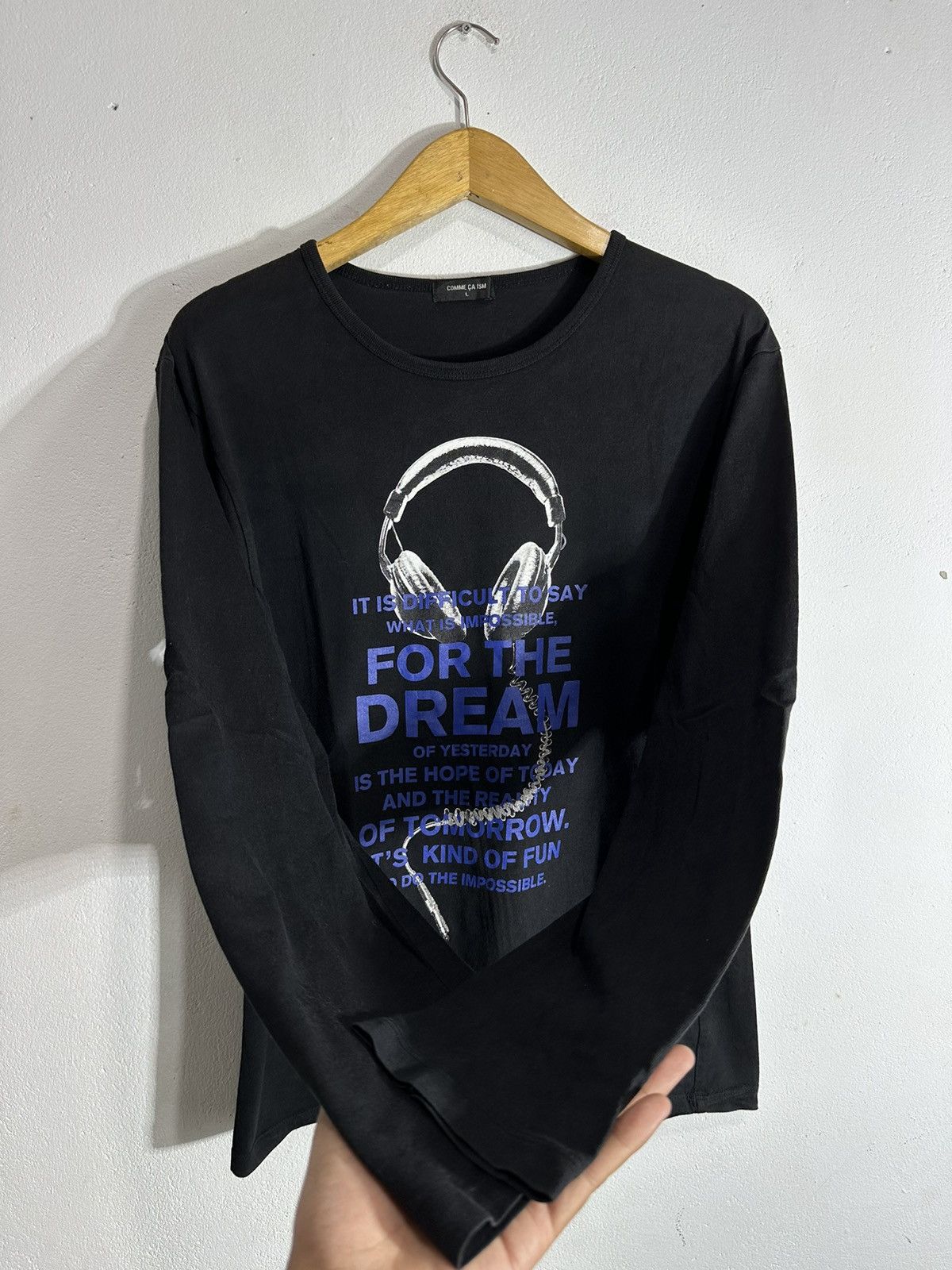 Comme Ca Ism COMME CA ISM FOR THE DREAM LONG SLEEVE TEE Size US M / EU 48-50 / 2 - 3 Thumbnail