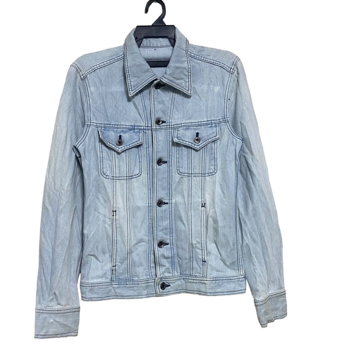 5351 POUR LES HOMMES 5351 Pour Les Hommes Denim Jacket Size US S / EU 44-46 / 1 - 1 Thumbnail