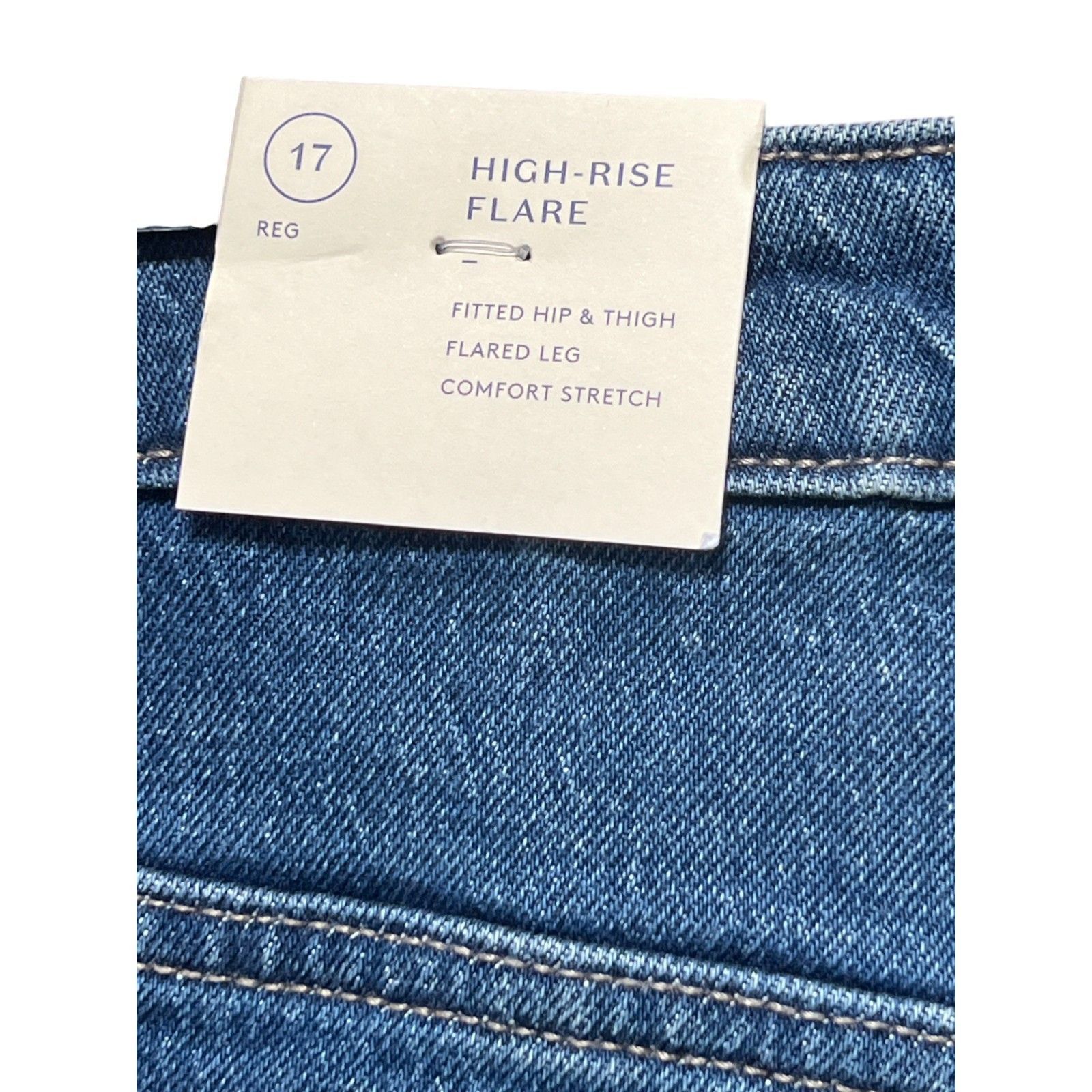 Other Universal Thread - Women's High Rise Flare - Fitted Hip & Th Size 37" - 9 Thumbnail