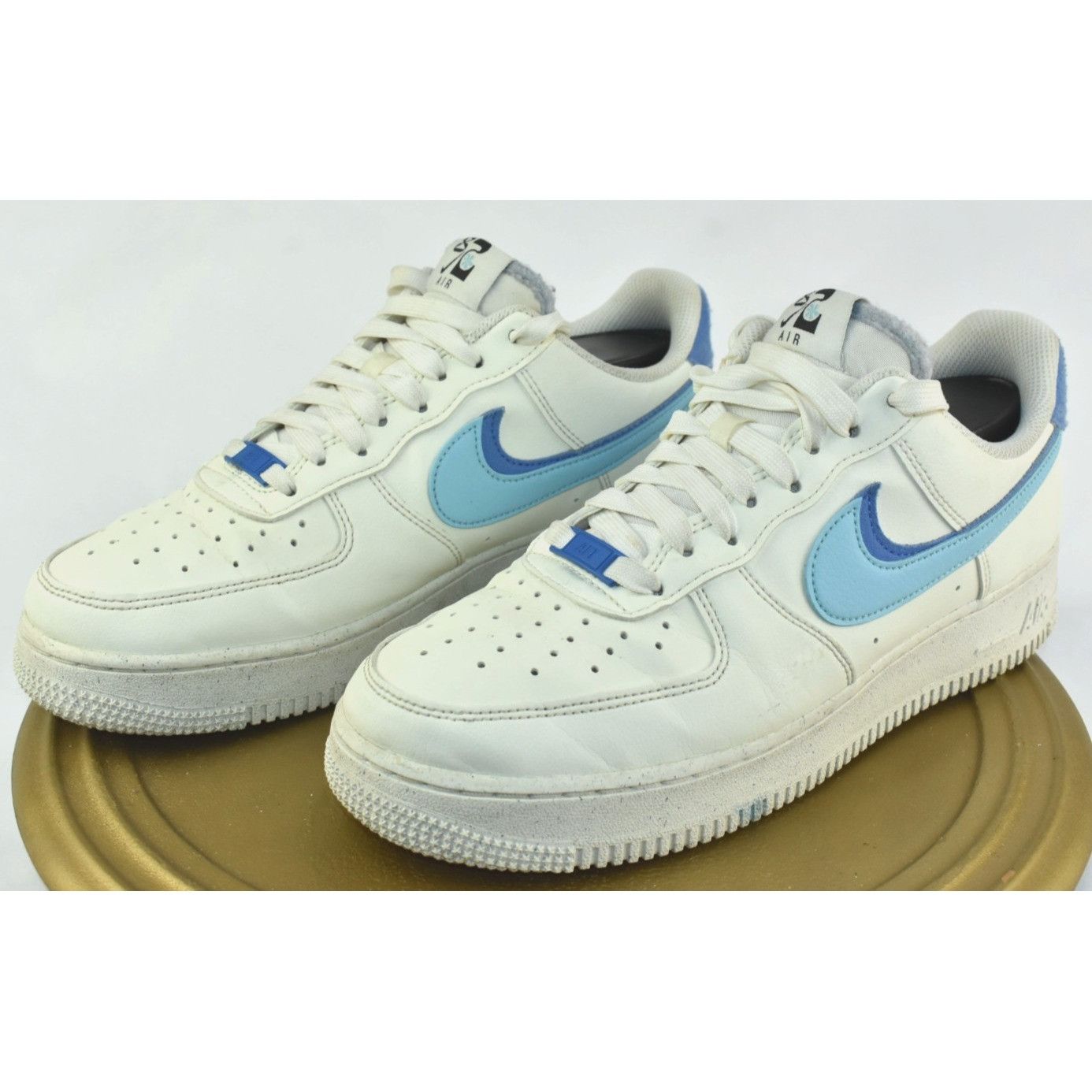 Nike Nike Air Force 1 '07 LV8 82 Men's Shoes Size 8 Blue Chill/Wh Size US 8 / EU 41 - 1 Thumbnail