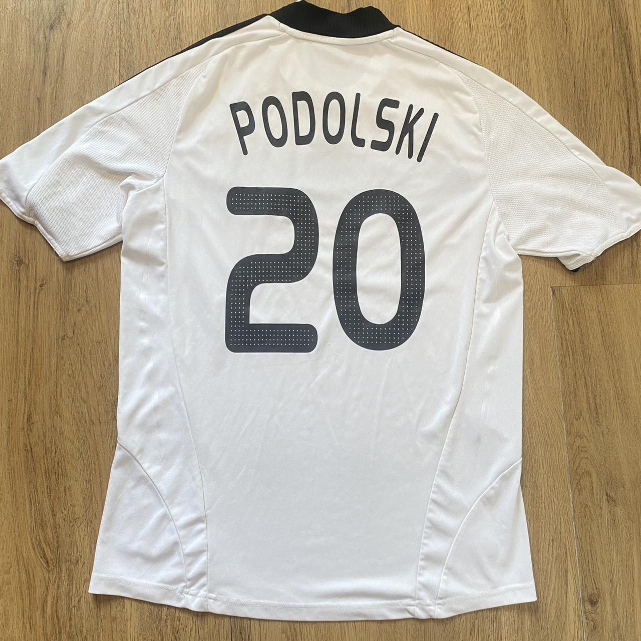 2007-08 *20 Podolski Germany Adidas Home