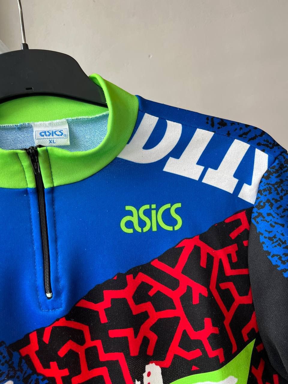 Asics 1980 RARE ASICS “FUN BIKE” CYCLING JERSEY SHIRT DESIGN SZ XL Size US XL / EU 56 / 4 - 5 Thumbnail