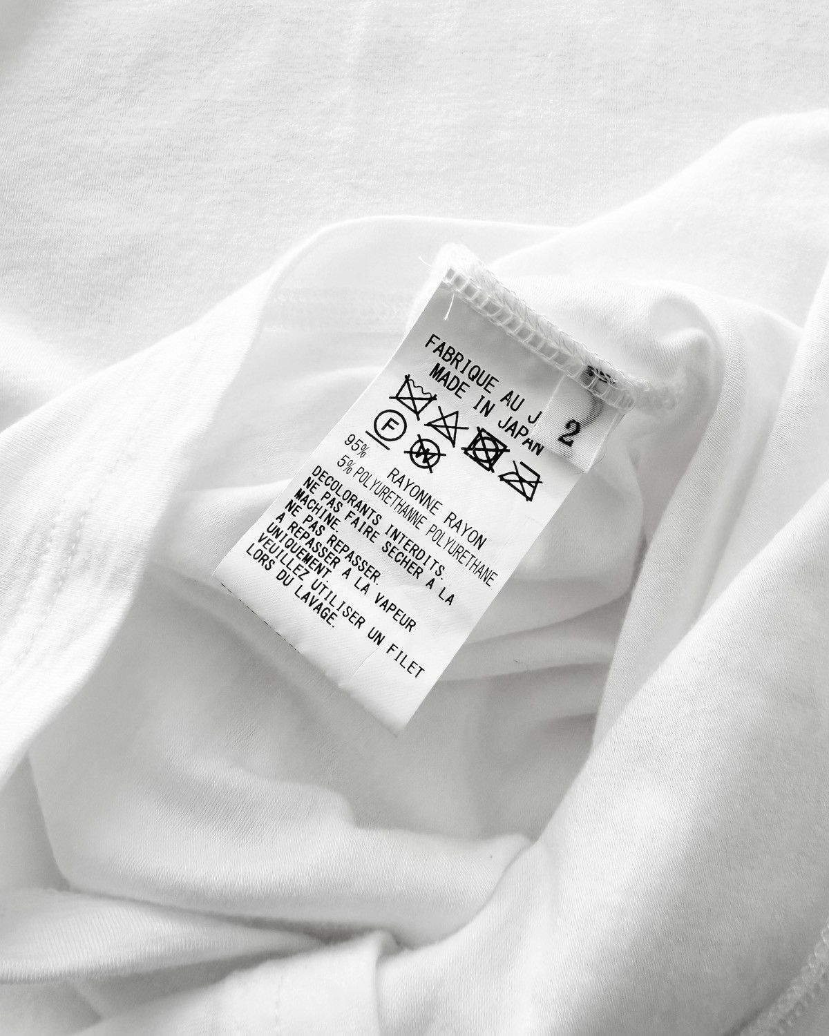 Y's YOHJI YAMAMOTO WHITE TANK-TOP SHIRT Size M / US 6-8 / IT 42-44 - 7 Thumbnail