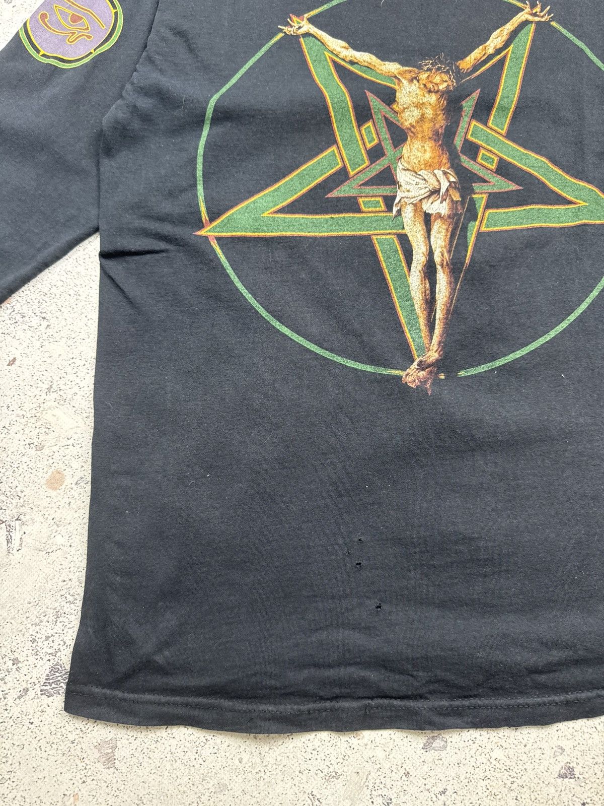Band Tees Dimmu Borgir long sleeve double sided In Sorte Diaboli Size US M / EU 48-50 / 2 - 14 Thumbnail