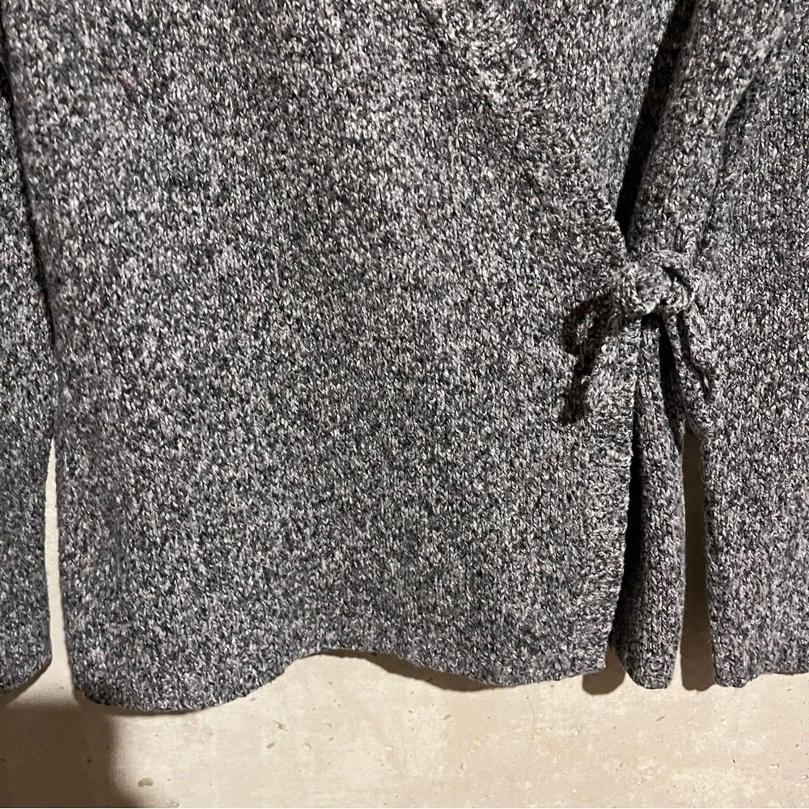 Other Hanna Andersson Marked Grey Knit Cozy Wrap Sweater Size S Size S / US 4 / IT 40 - 2 Thumbnail