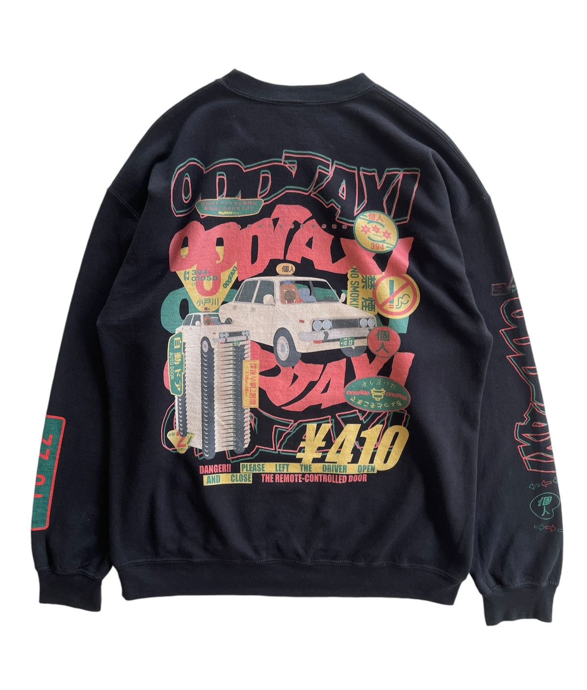Vintage Japanese Anime OddTaxi Sweatshirt Size US L / EU 52-54 / 3 - 2 Thumbnail
