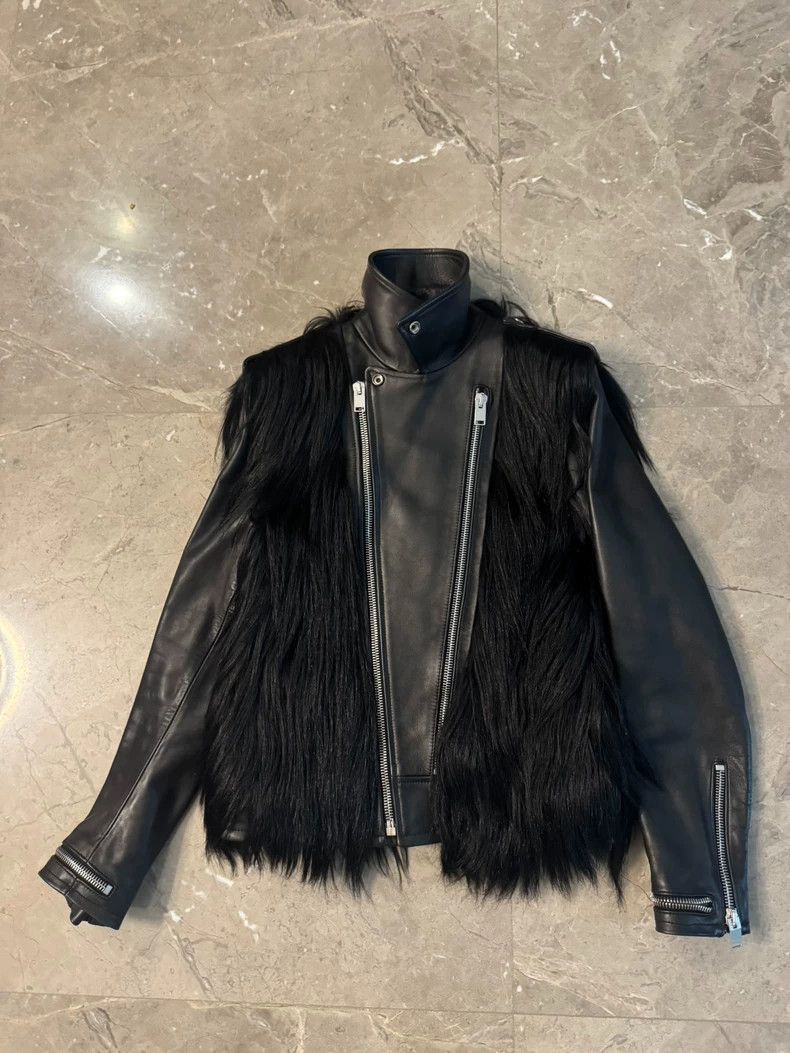 Hedi Slimane Saint Laurent Hedi Slimane Leather Jacket- Size US M / EU 48-50 / 2 - 2 Thumbnail
