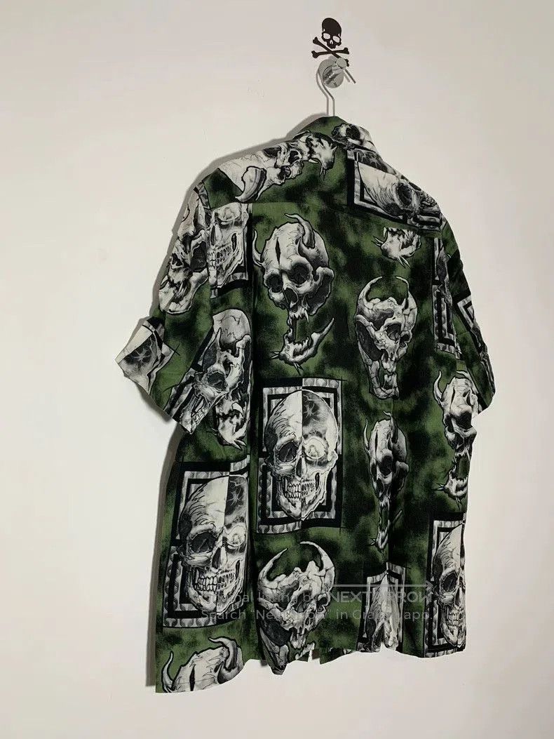 Wacko Maria WACKO MARIA Skull Print Short Sleeve Shirt Size US L / EU 52-54 / 3 - 4 Thumbnail