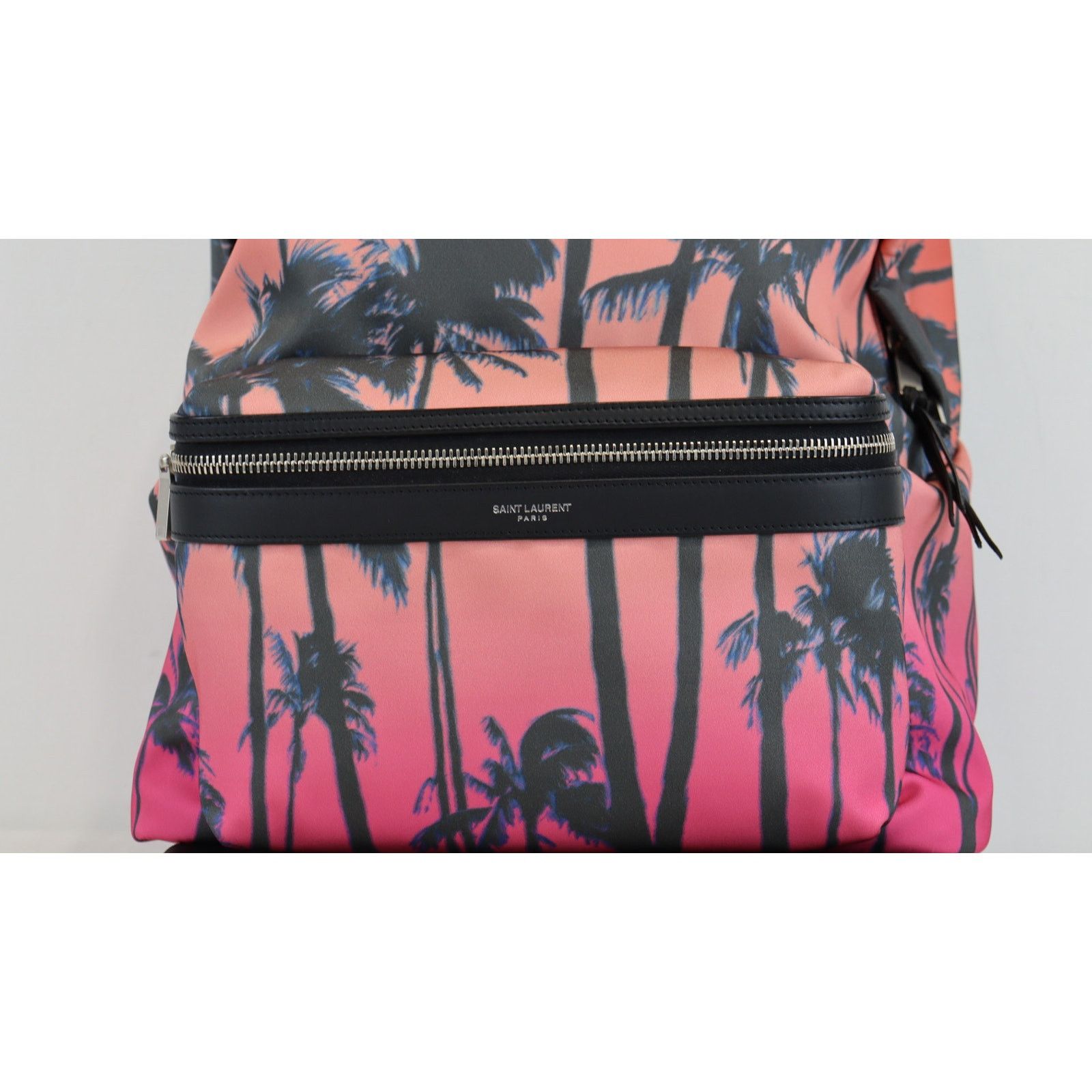 Saint Laurent Paris o1rshd1 Size: OS / Sunset Palmtree Backpack in Multicolor Size ONE SIZE - 5 Thumbnail
