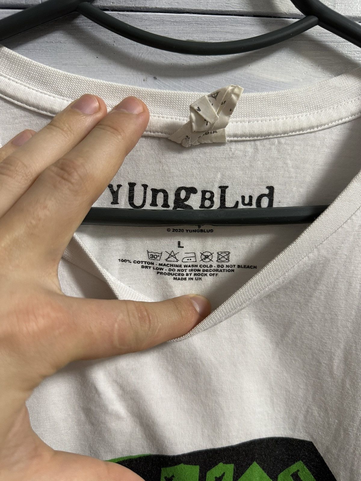 Rap Tees Rare T-Shirt Yungblud Be Fookin Happy Rap Size US L / EU 52-54 / 3 - 6 Thumbnail