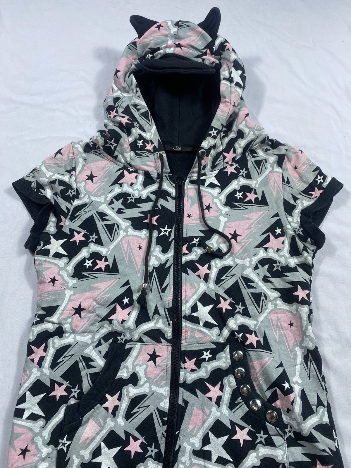 Hysteric Glamour Jag Japanese Full Print fur Zip Hoodie lgb style Size US S / EU 44-46 / 1 - 2 Thumbnail