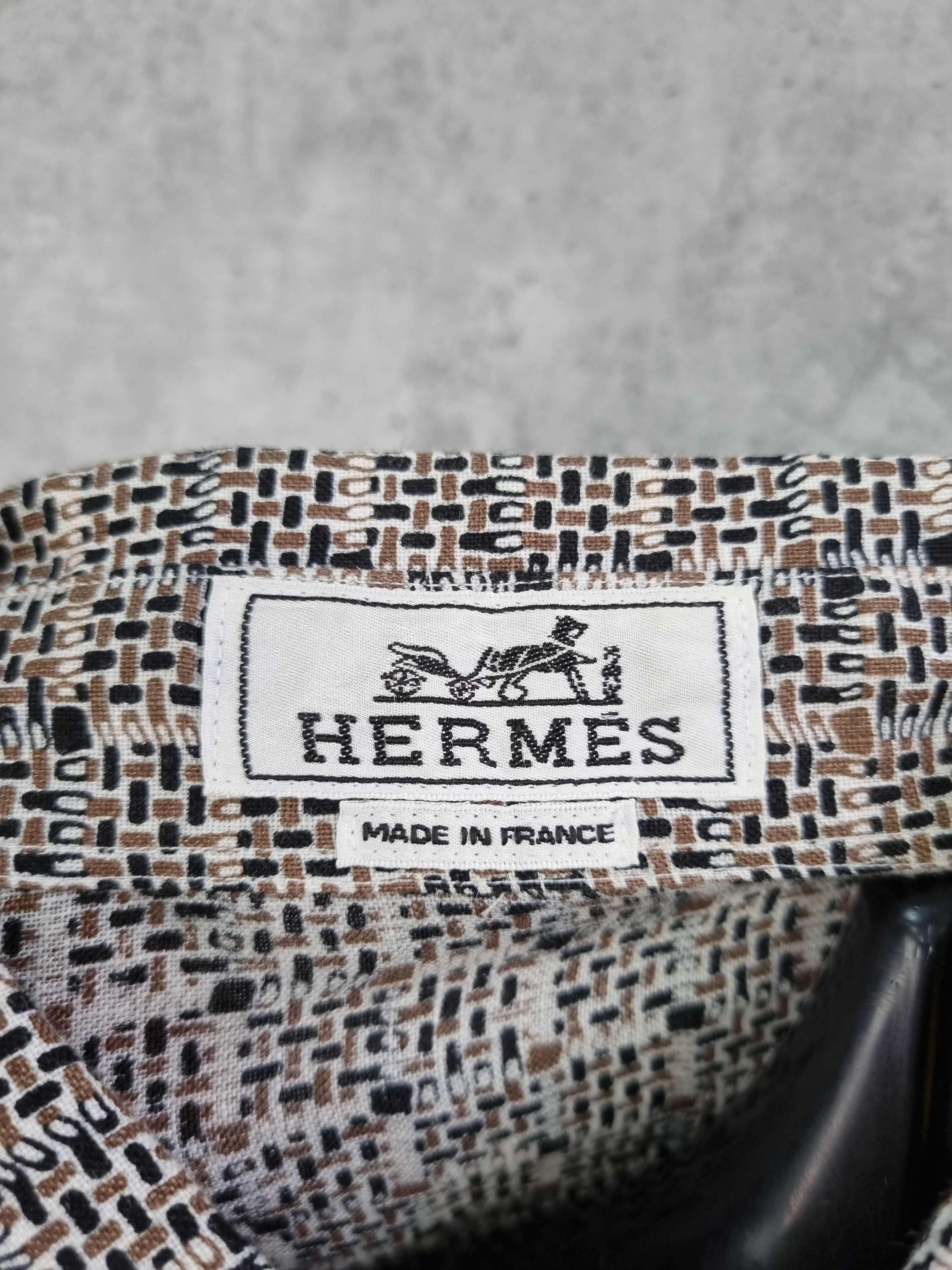 Hermes × Vintage Hermes Made In France Shirt Size US M / EU 48-50 / 2 - 8 Thumbnail
