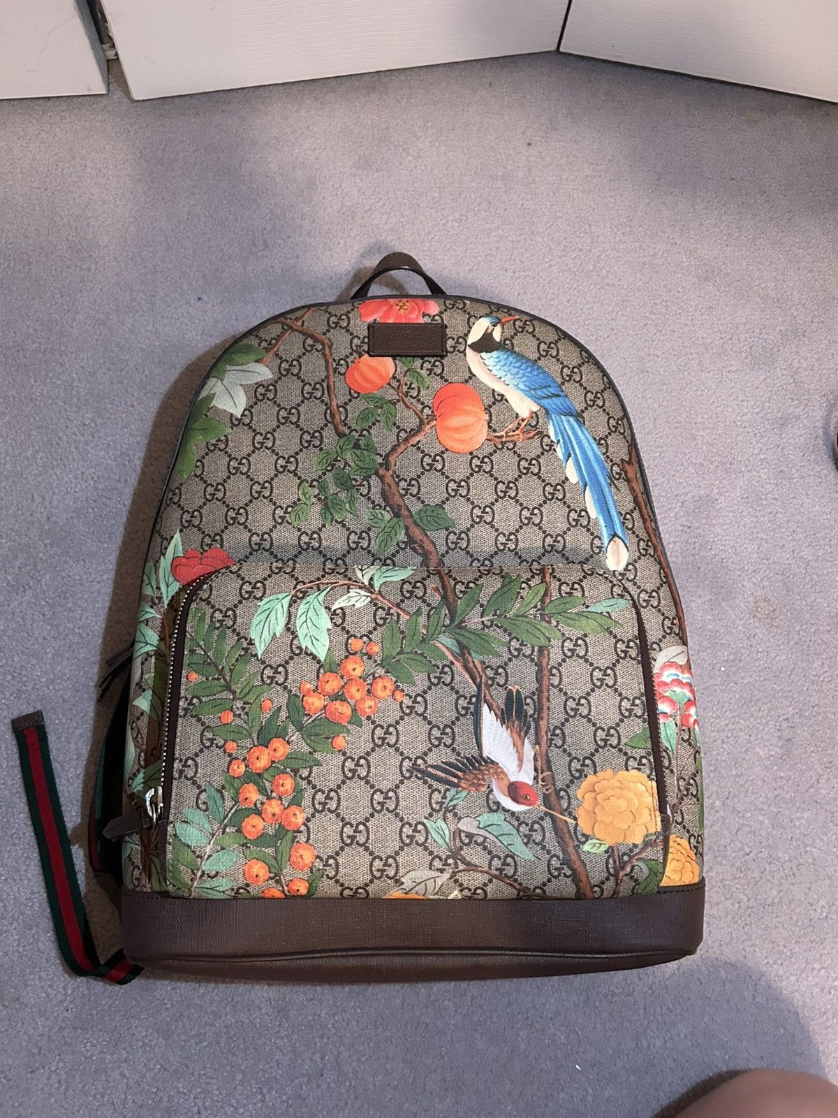 Gucci Gucci Canvas GG Supreme Tian Backpack Size ONE SIZE - 2 Thumbnail