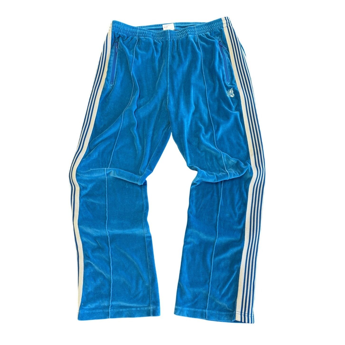 Needles Needles Blue Velvet Sweats XL Size US 38 / EU 54 - 1 Preview