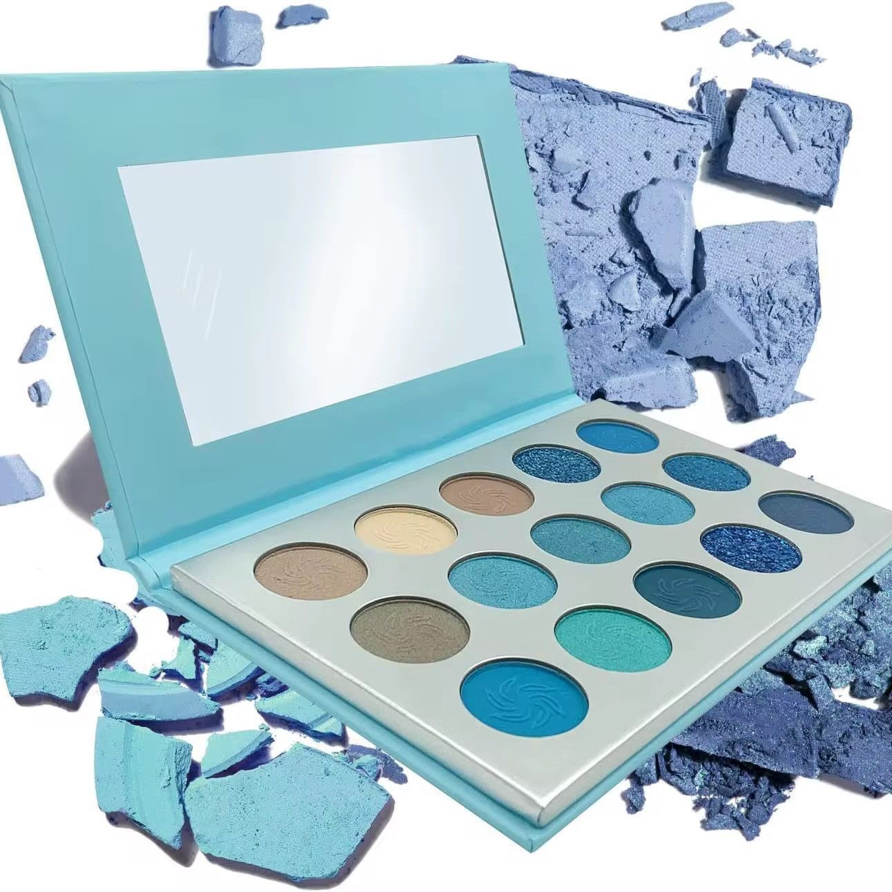 Other 15 Colors Eyeshadow Palette High Pigmented Cheap Nude Vegan Size ONE SIZE - 3 Thumbnail