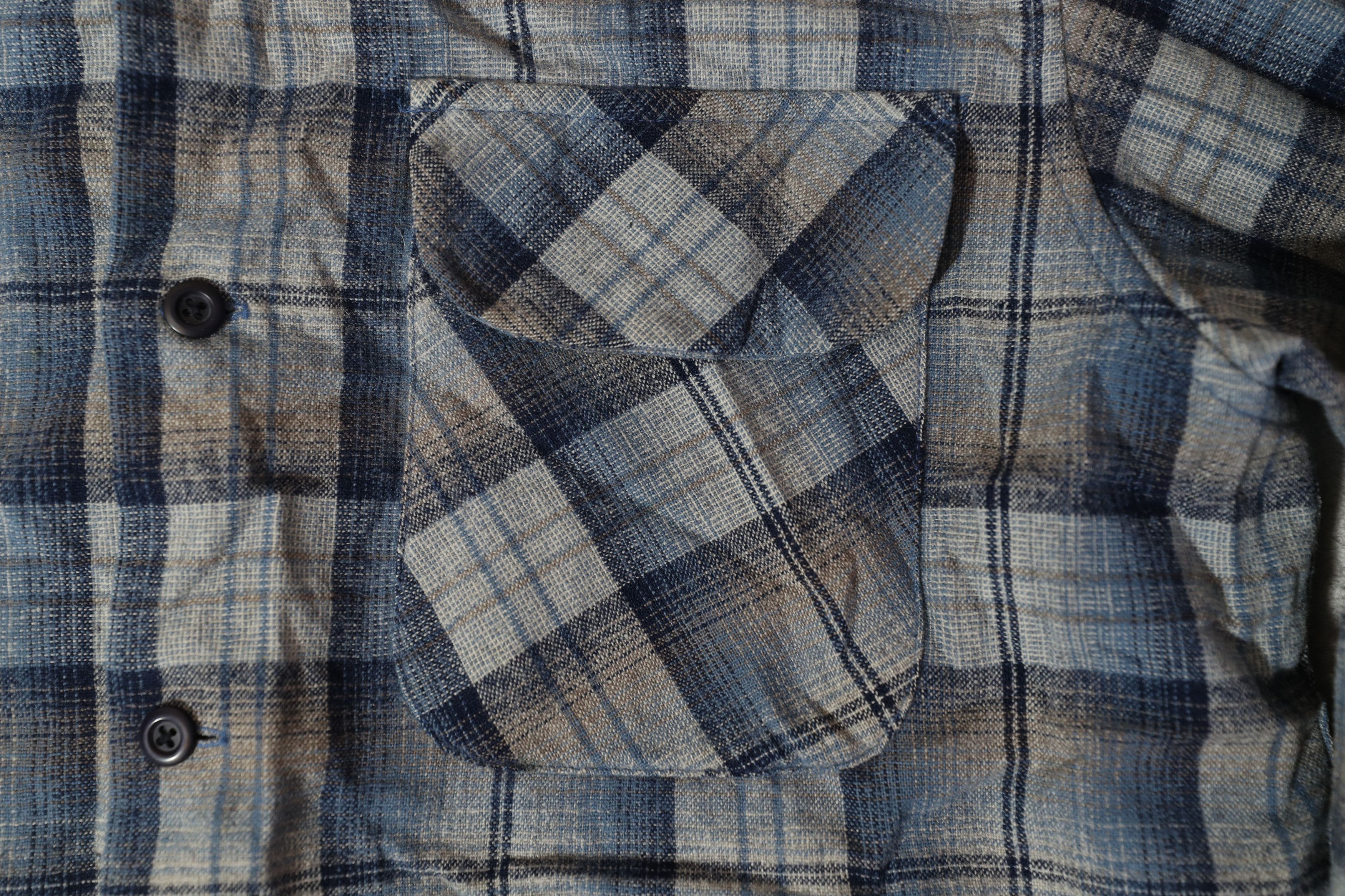 Pendleton Vintage Pendleton Wool Blue Tartan Flannel (M) Size US M / EU 48-50 / 2 - 5 Thumbnail