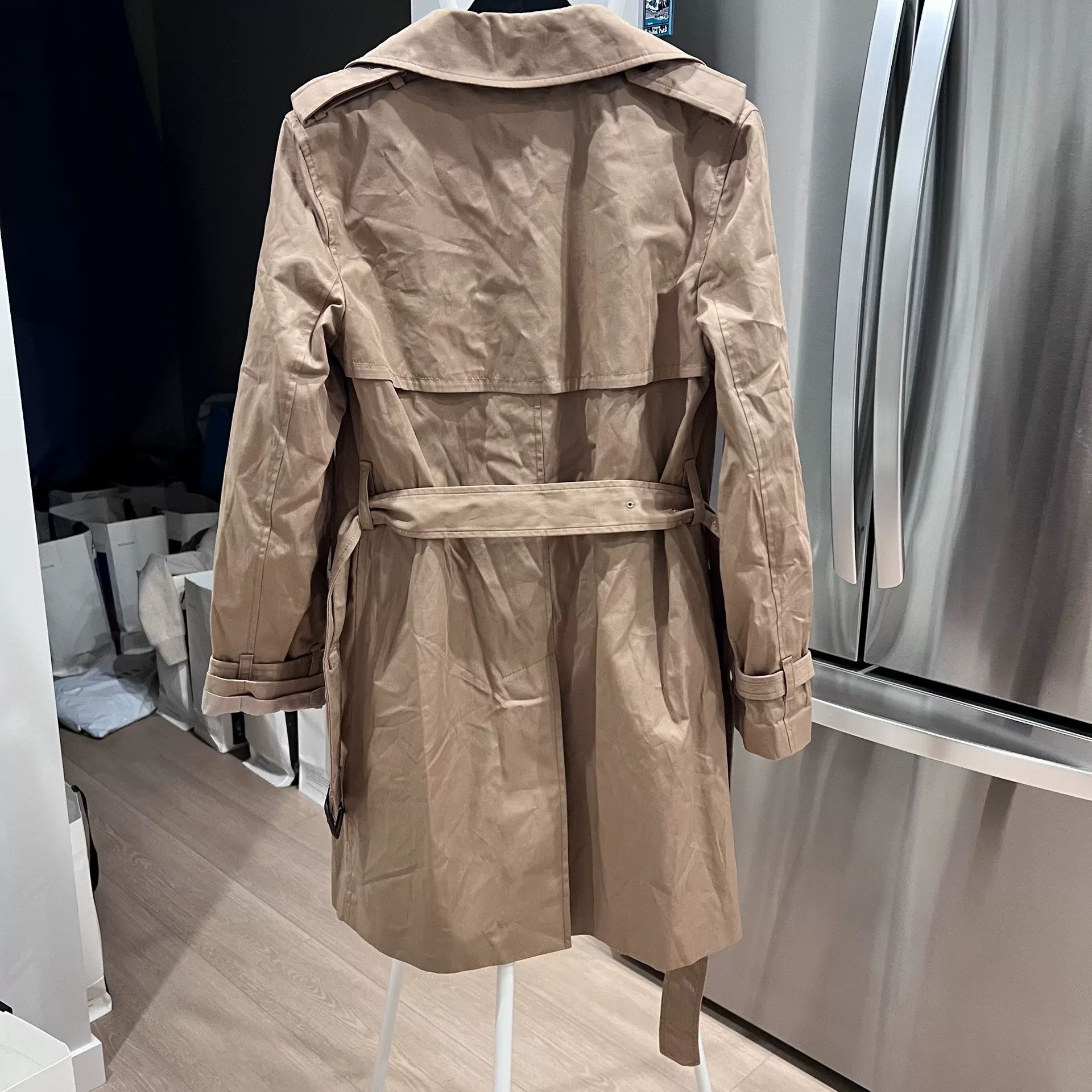 Aritzia Aritzia Finch Mid-Length Trench Coat Size XS / US 0-2 / IT 36-38 - 4 Thumbnail