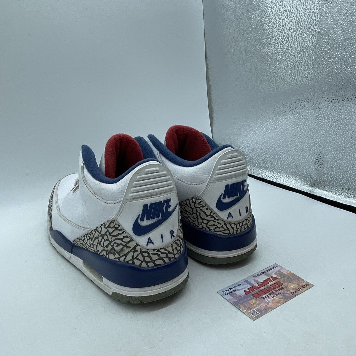 Jordan Brand Air Jordan 3 true blue Size US 11 / EU 44 - 4 Thumbnail