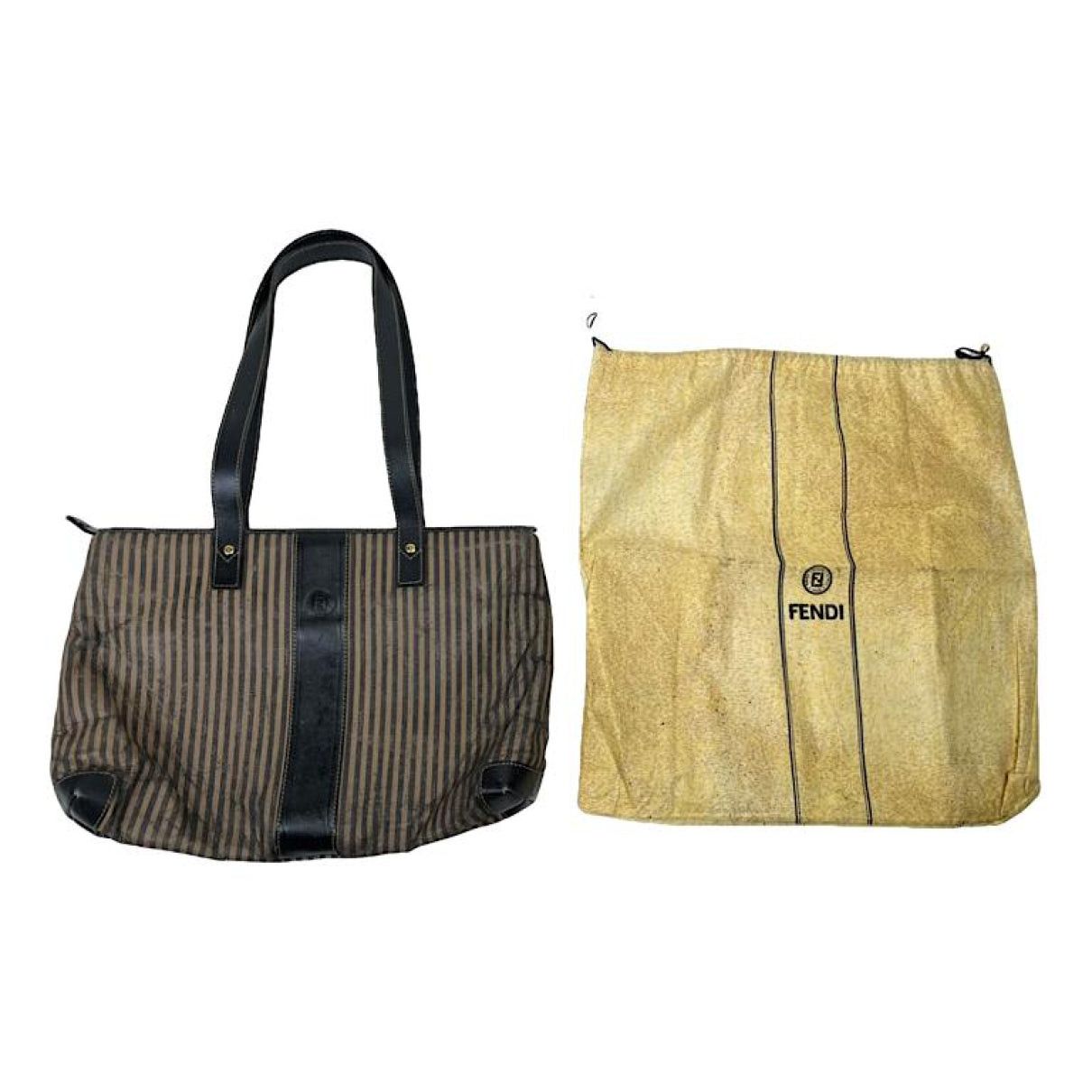 Fendi Baguette Black Leather Handbag Size ONE SIZE - 1 Thumbnail