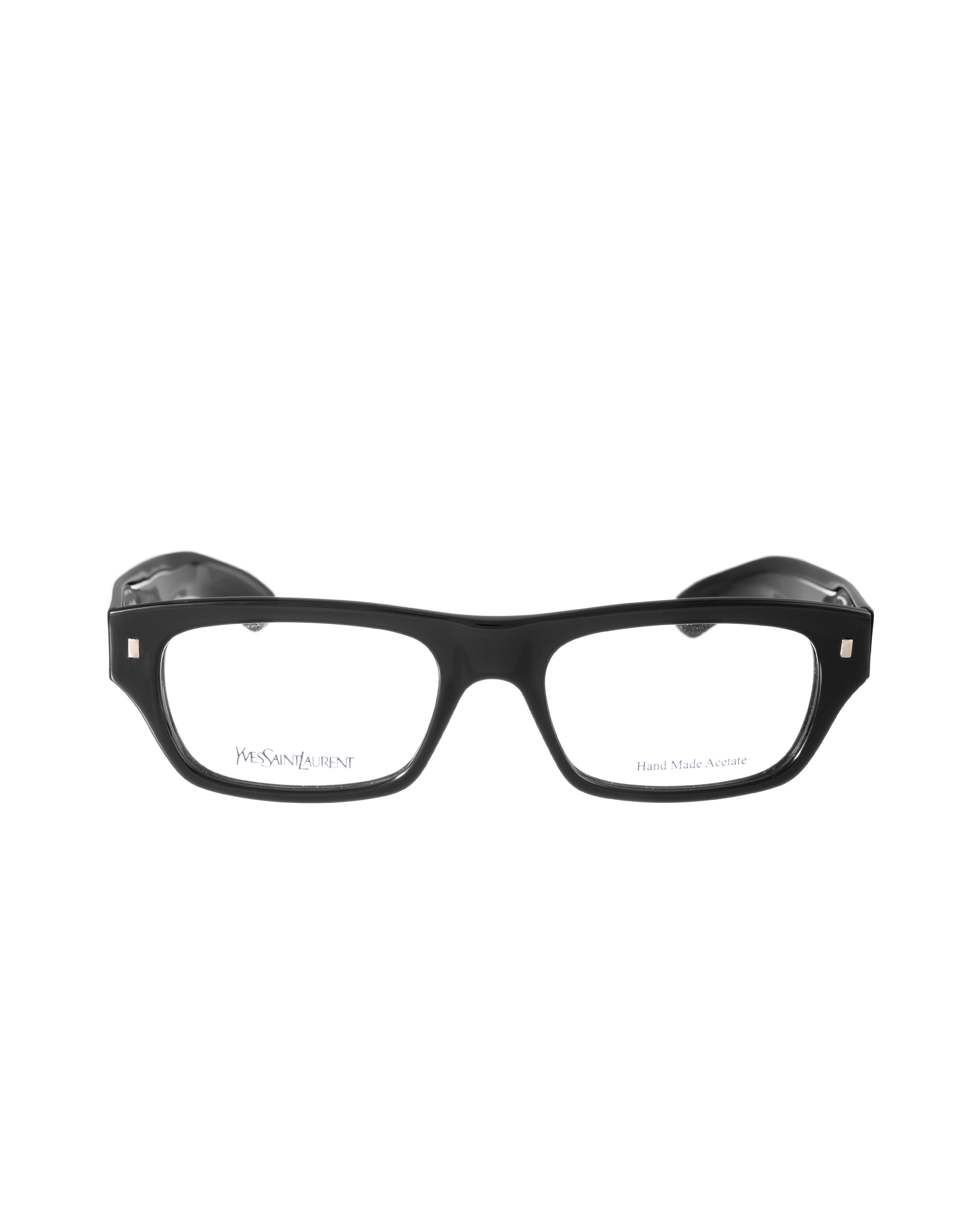 Yves Saint Laurent Yves Saint Laurent 00s Straight Classic Black Glasses Size ONE SIZE - 1 Thumbnail