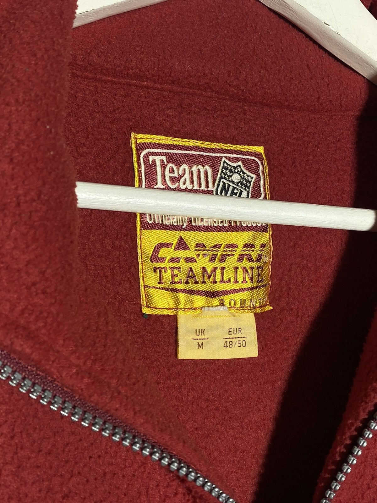 NFL × Vintage Vintage 90s NFL Redskins Washington Fleece Pullover Sweater Size US M / EU 48-50 / 2 - 19 Thumbnail