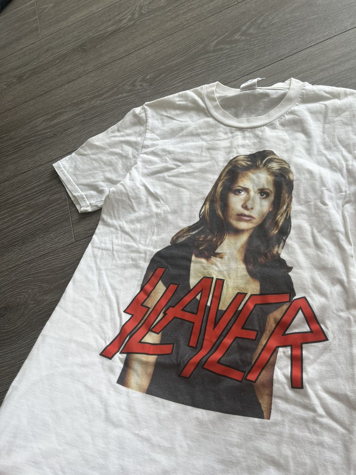 Band Tees × Slayer Vintage 💥 Slayer Band T-Shirt Tee Size US S / EU 44-46 / 1 - 7 Thumbnail