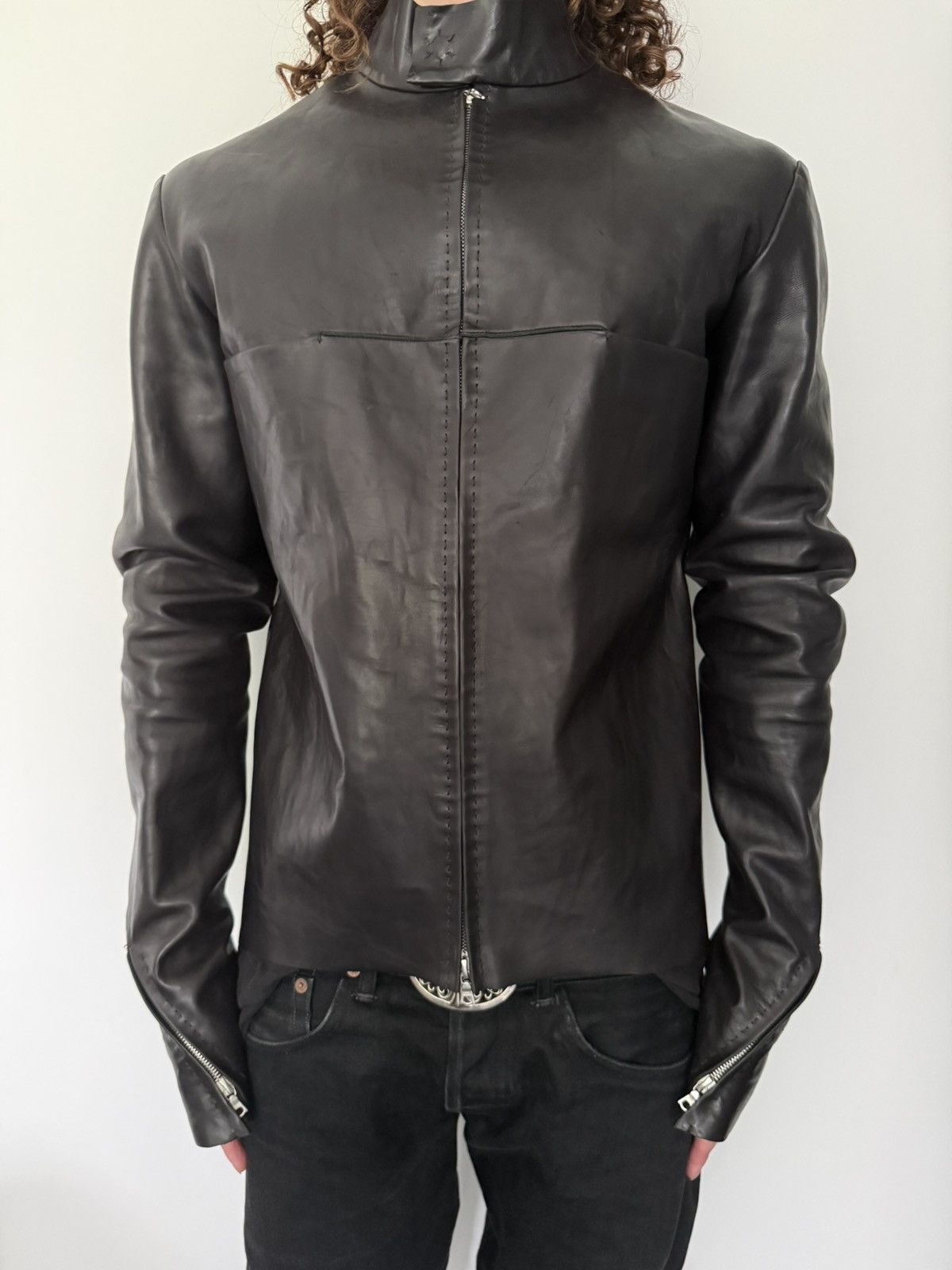 Ma+ Ma+ Horse Leather Biker Jacket Size US L / EU 52-54 / 3 - 8 Thumbnail