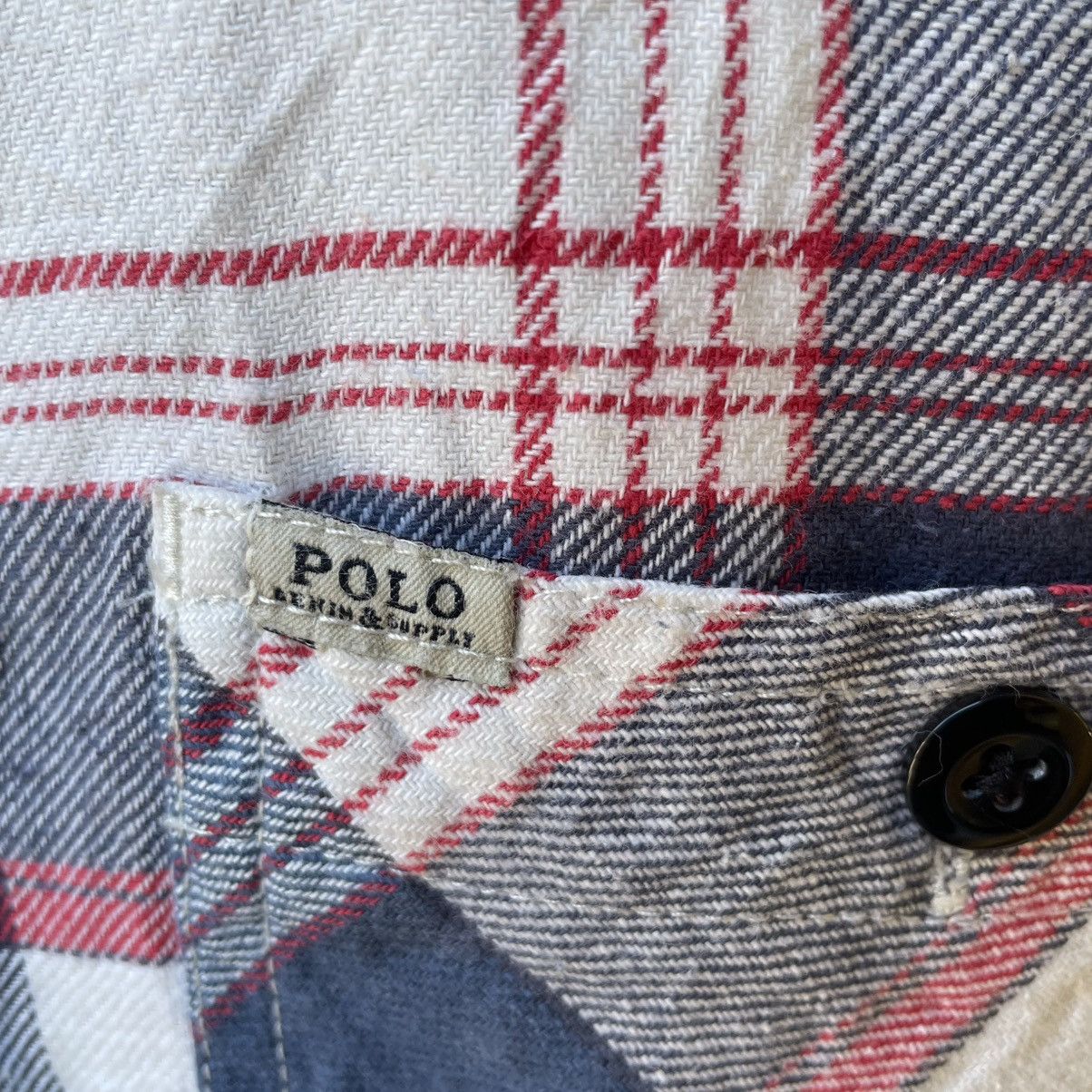 Denim & Supply Ralph Lauren × Ralph Lauren × Vintage 🔥Denim Supply Ralph Lauren Checkerd Buttons Shirts Size US M / EU 48-50 / 2 - 8 Thumbnail