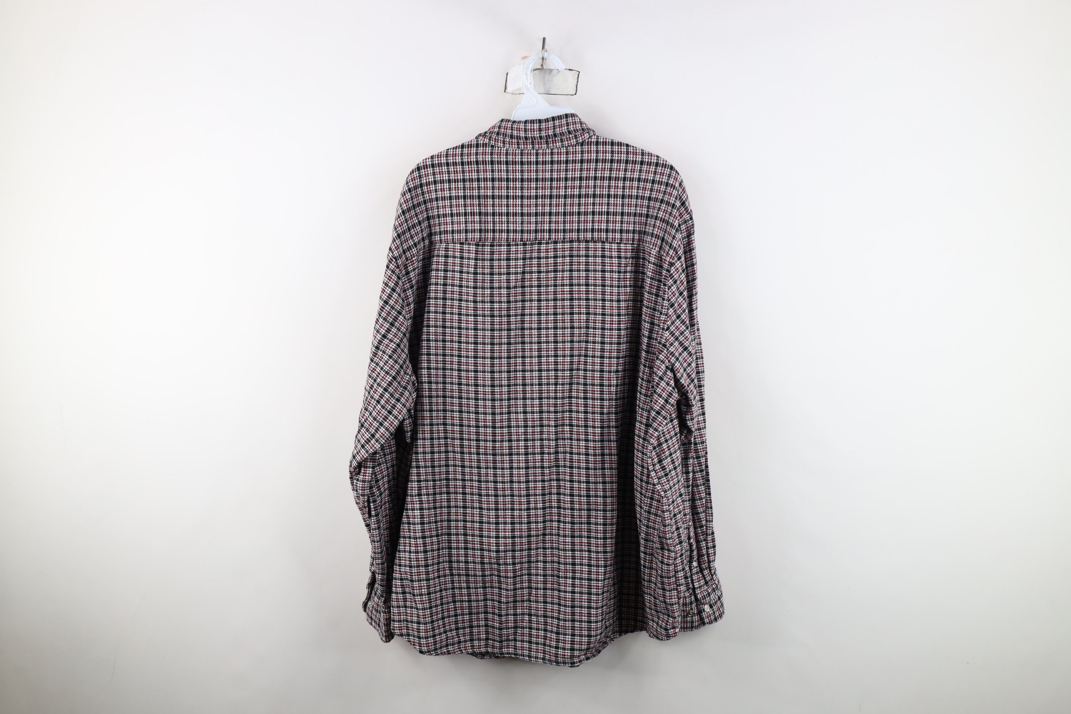 Vintage Vintage 90s Y2K Streetwear Big Pocket Flannel Collared Shirt Size US XL / EU 56 / 4 - 9 Thumbnail