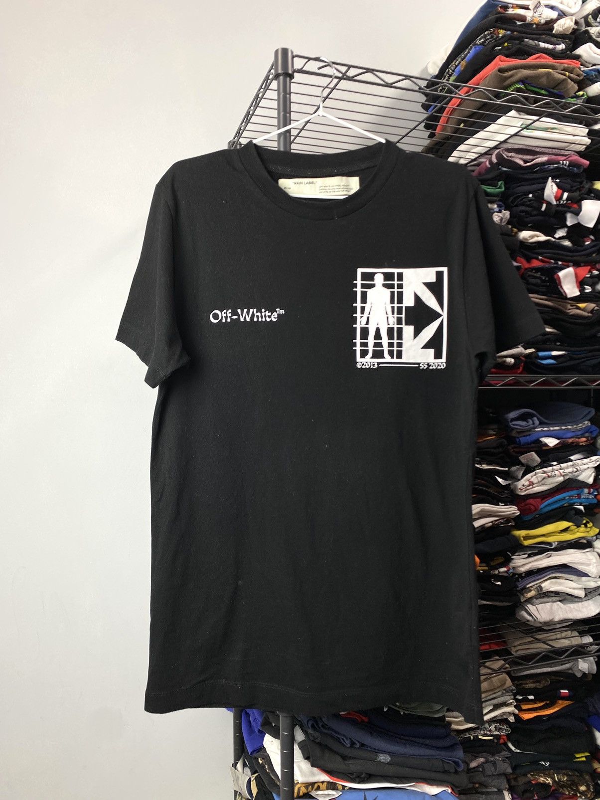 Off-White Off White Mirror T Shirt Hypebeast Size US S / EU 44-46 / 1 - 1 Thumbnail