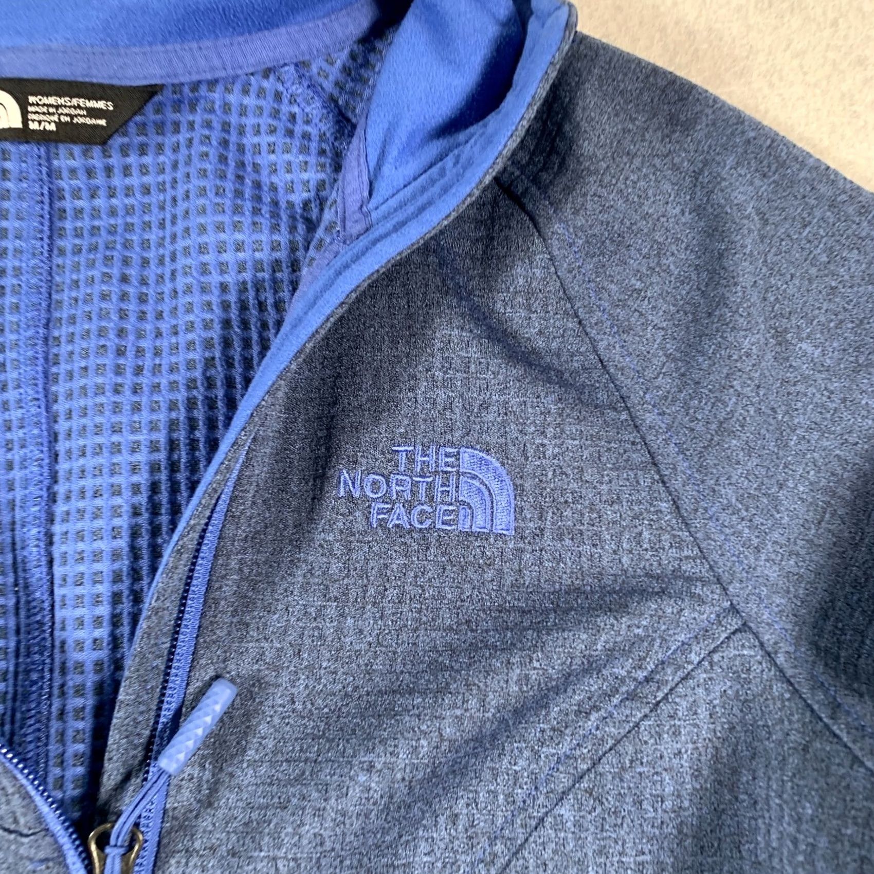The North Face The North Face Jacket Womens M Blue Full Zip Casual Regular Size Middle-Length Polyester Lined Solid Coat/Outer Shell Mens? Size M / US 6-8 / IT 42-44 - 4 Thumbnail