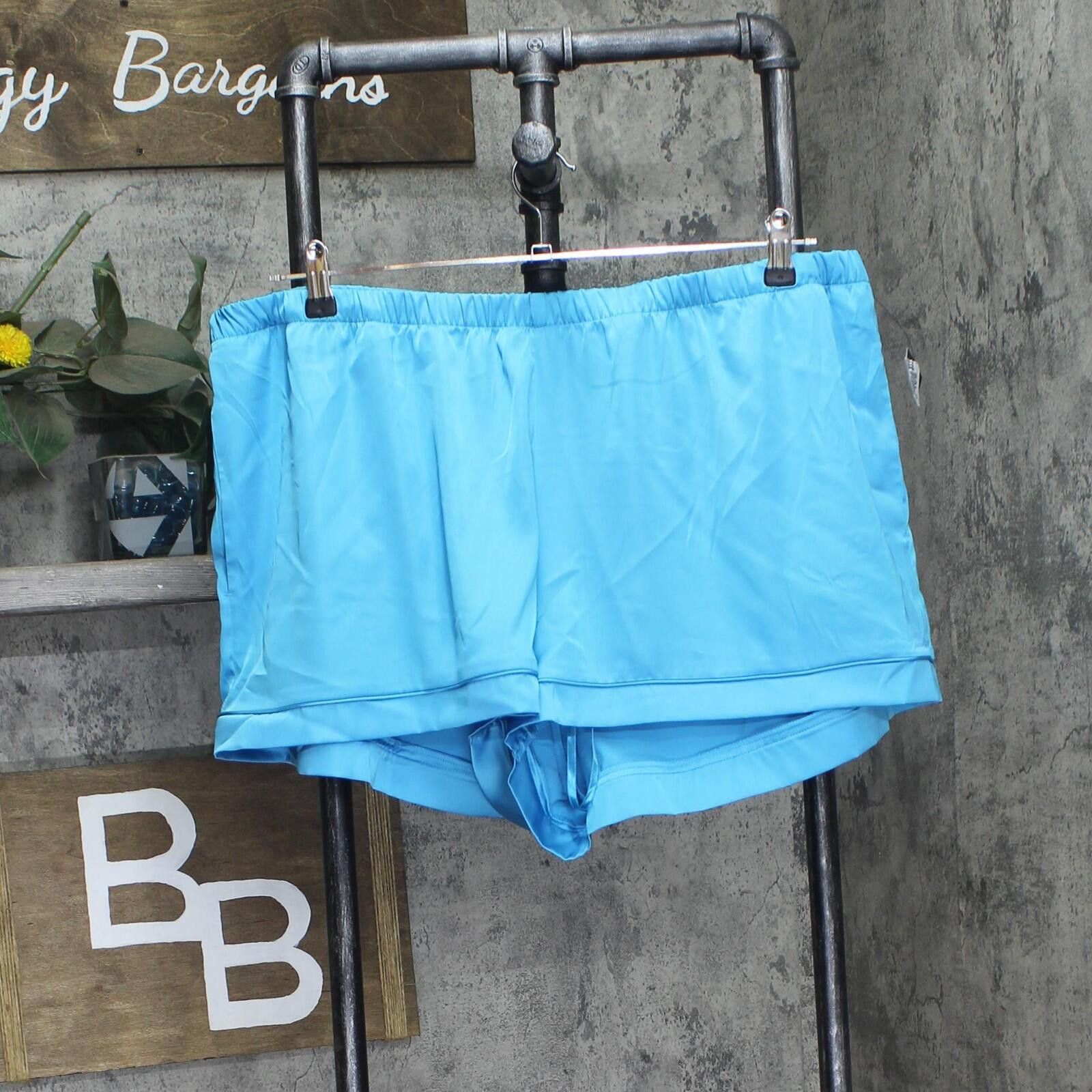 Other New Inc International Concepts Pajama Shorts Cyan Blue 2xl Size 42" / US 20 - 1 Thumbnail