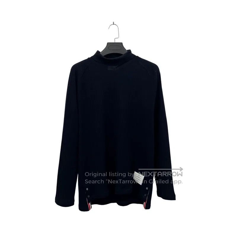 Thom Browne Thom Browne High collar waffle knit long sleeves Size US XL / EU 56 / 4 - 1 Thumbnail