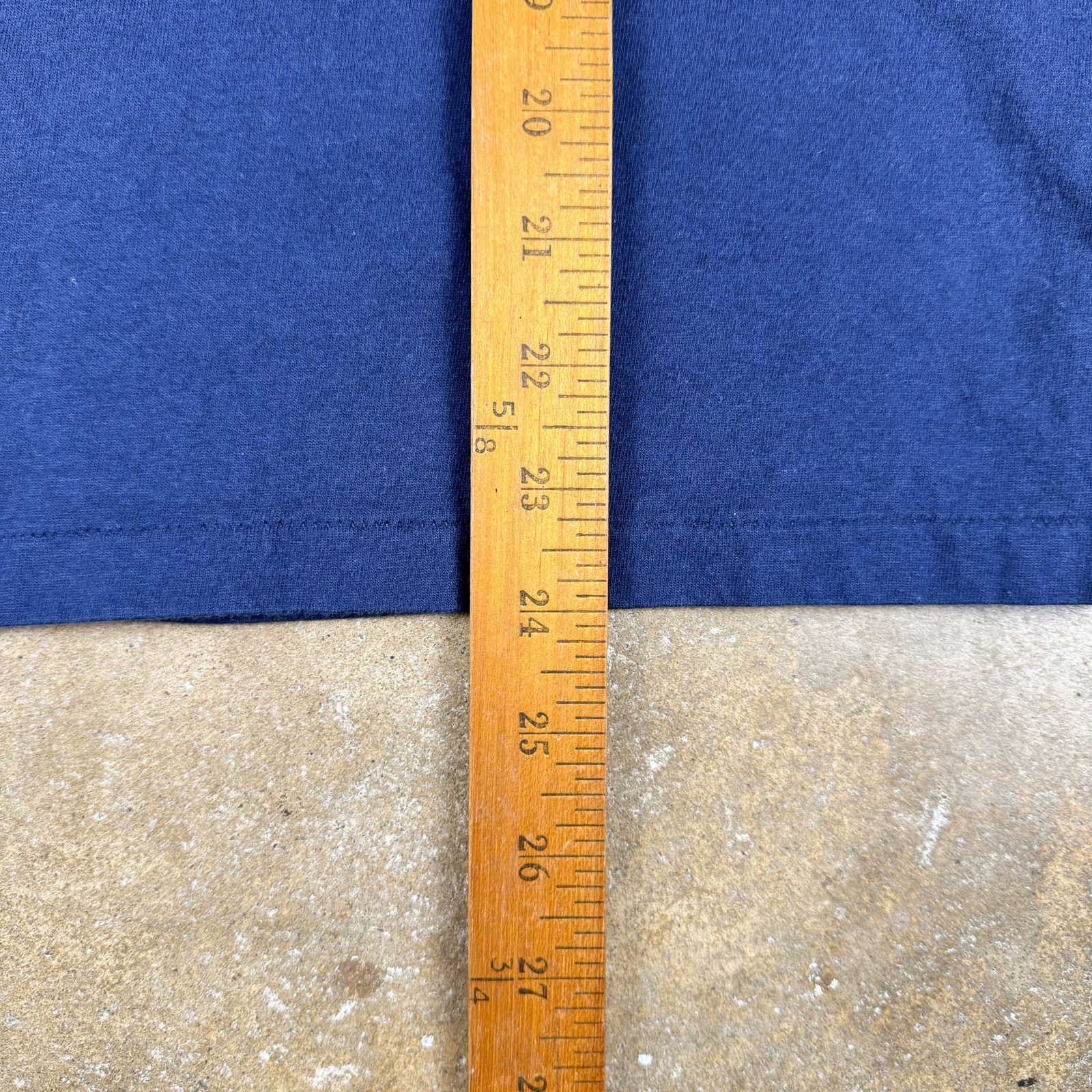 Hanes Vtg Hanes Navy Blue Pocket T-Shirt Men’s M 90s Single Stitch Size US M / EU 48-50 / 2 - 8 Thumbnail