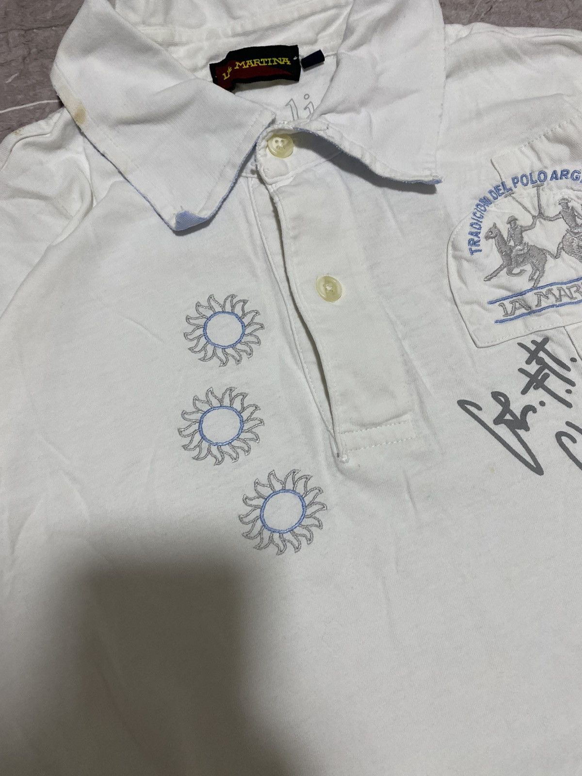 La Martina Vintage La Martina Replica Tradicion Del Polo Argentino Polo Size US XXL / EU 58 / 5 - 4 Thumbnail
