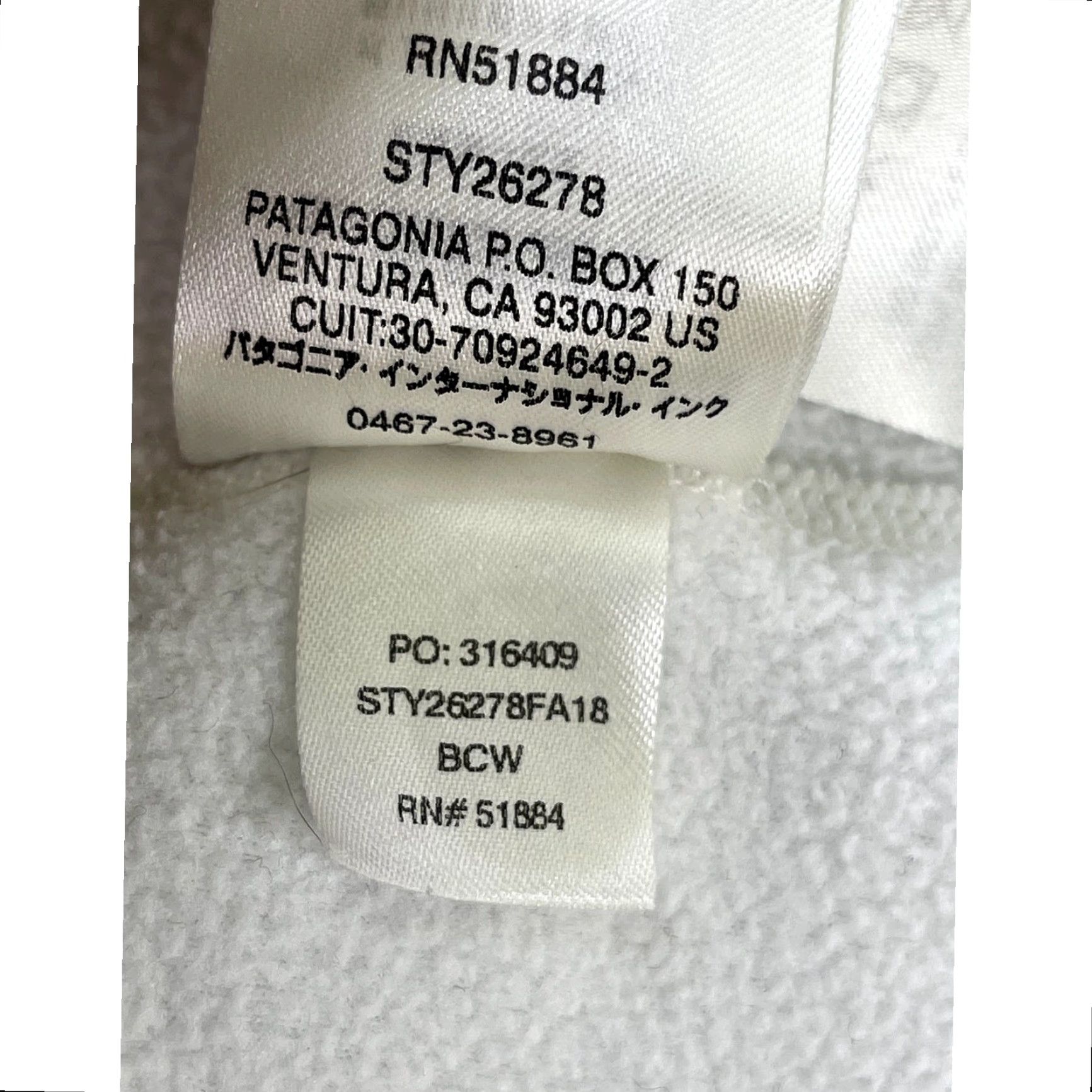 Patagonia Patagonia Women's Micro D Fleece Jacket Size Small White Size S / US 4 / IT 40 - 7 Thumbnail