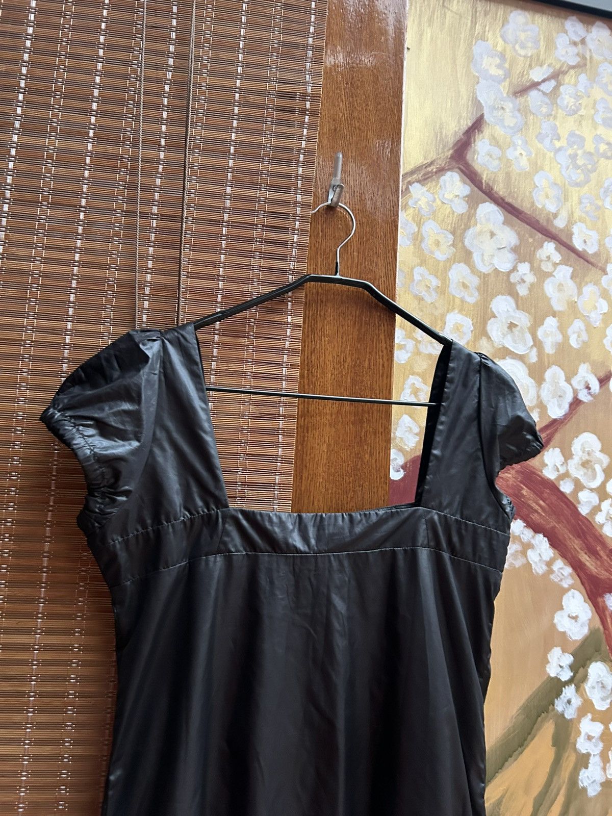 Miss Sixty × Vintage Vintage Y2k Miss Sixty Black Nylon Mini Dress Size M / US 6-8 / IT 42-44 - 5 Thumbnail