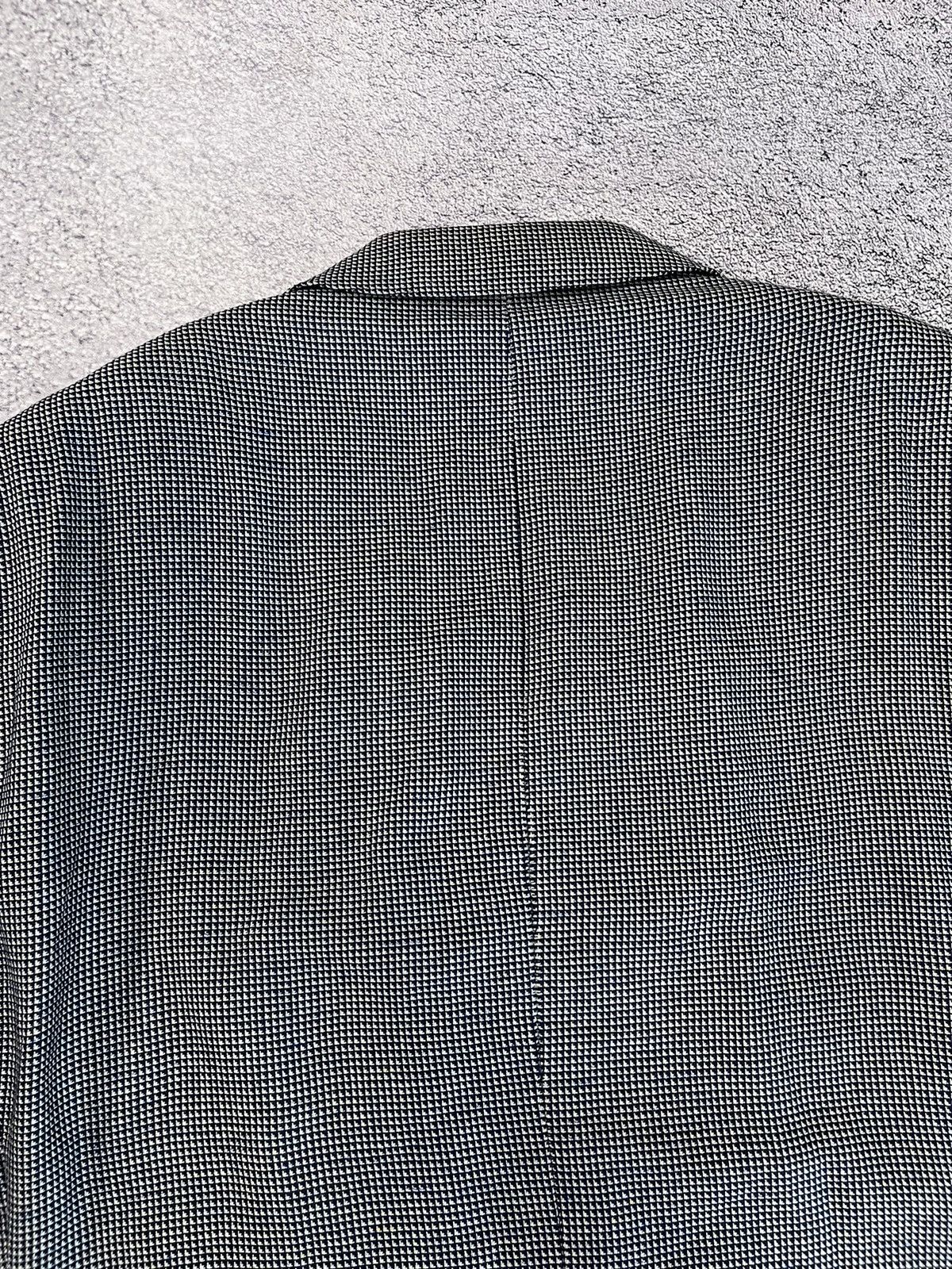Versace Versace Mens Blazer Jacket Silk Rayon Viscose Gray Size 54R Size 54R - 15 Thumbnail
